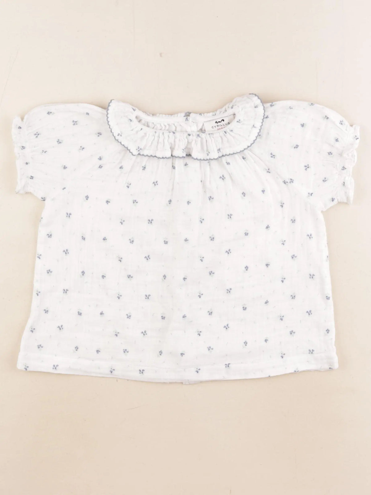 Cyrillus - blouse blanc - 36 mois