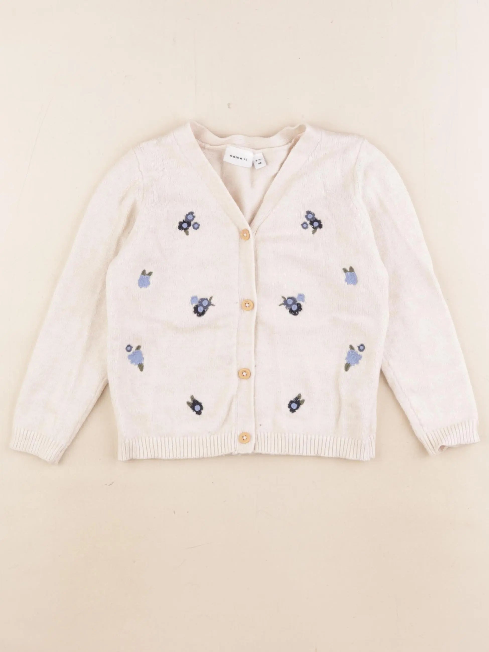 Name it - gilet beige - 2/3 ans