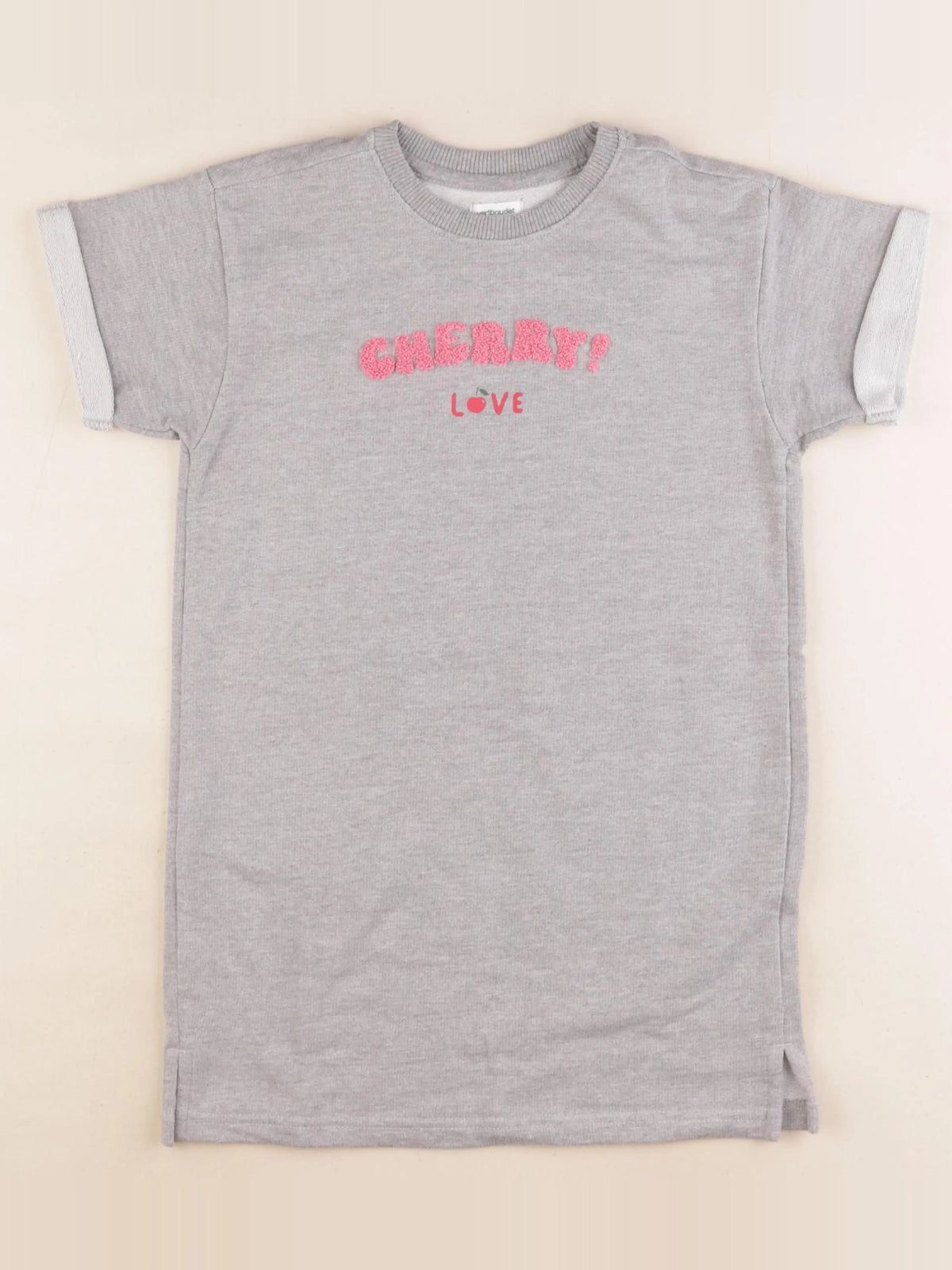 Vertbaudet - robe gris - 6 ans