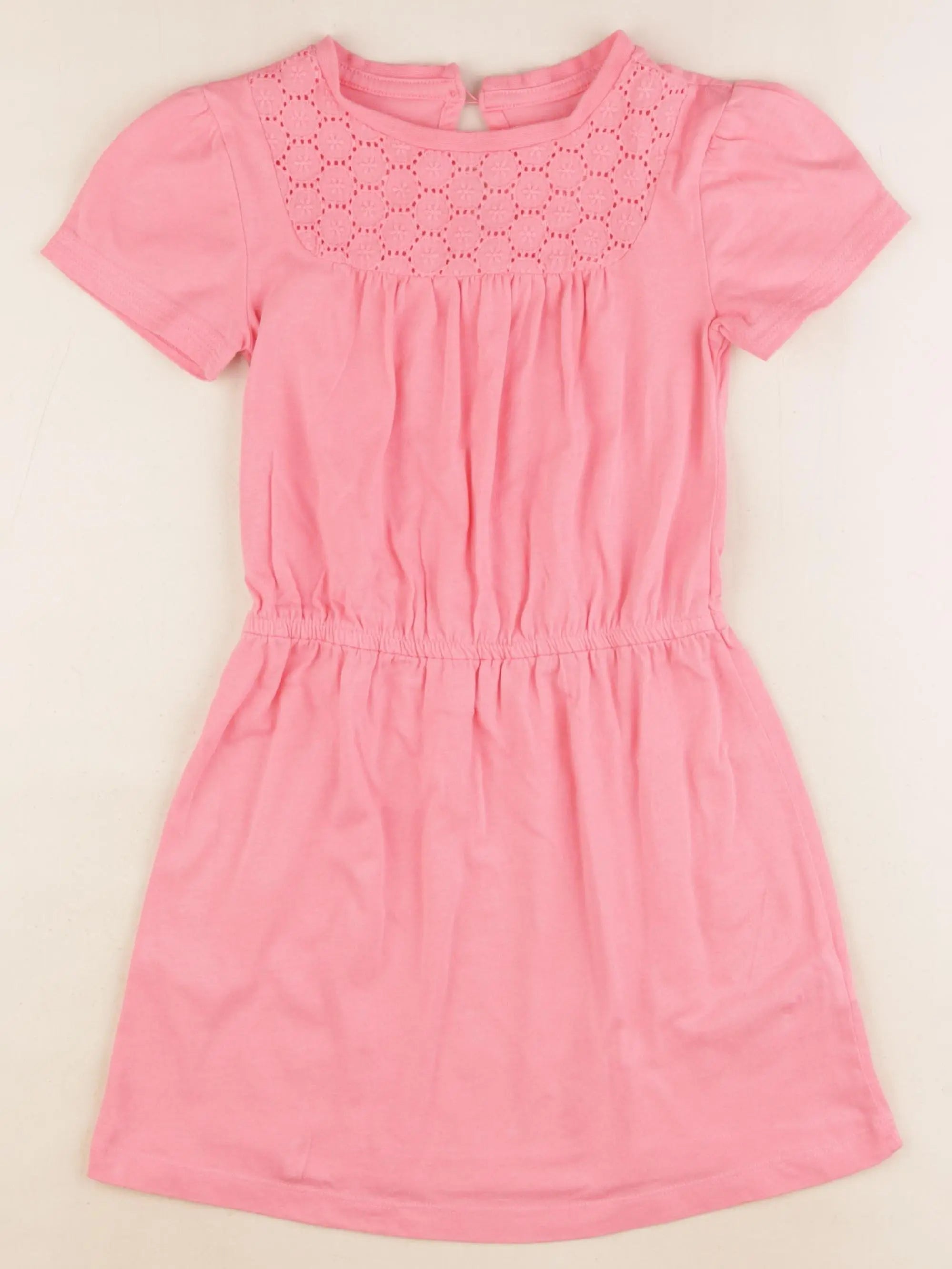 Vertbaudet - robe rose - 6 ans