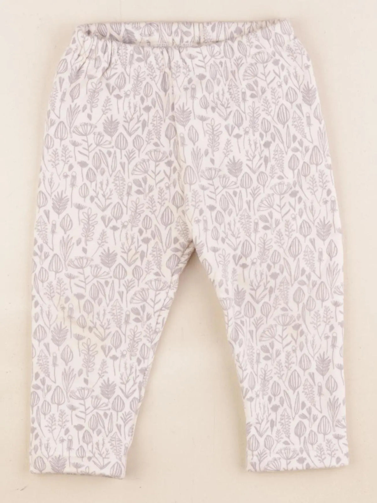 Uniqlo - legging doublé beige - 12/18 mois