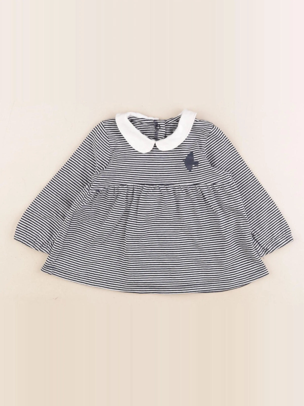 La Redoute - tee-shirt bleu - 12 mois