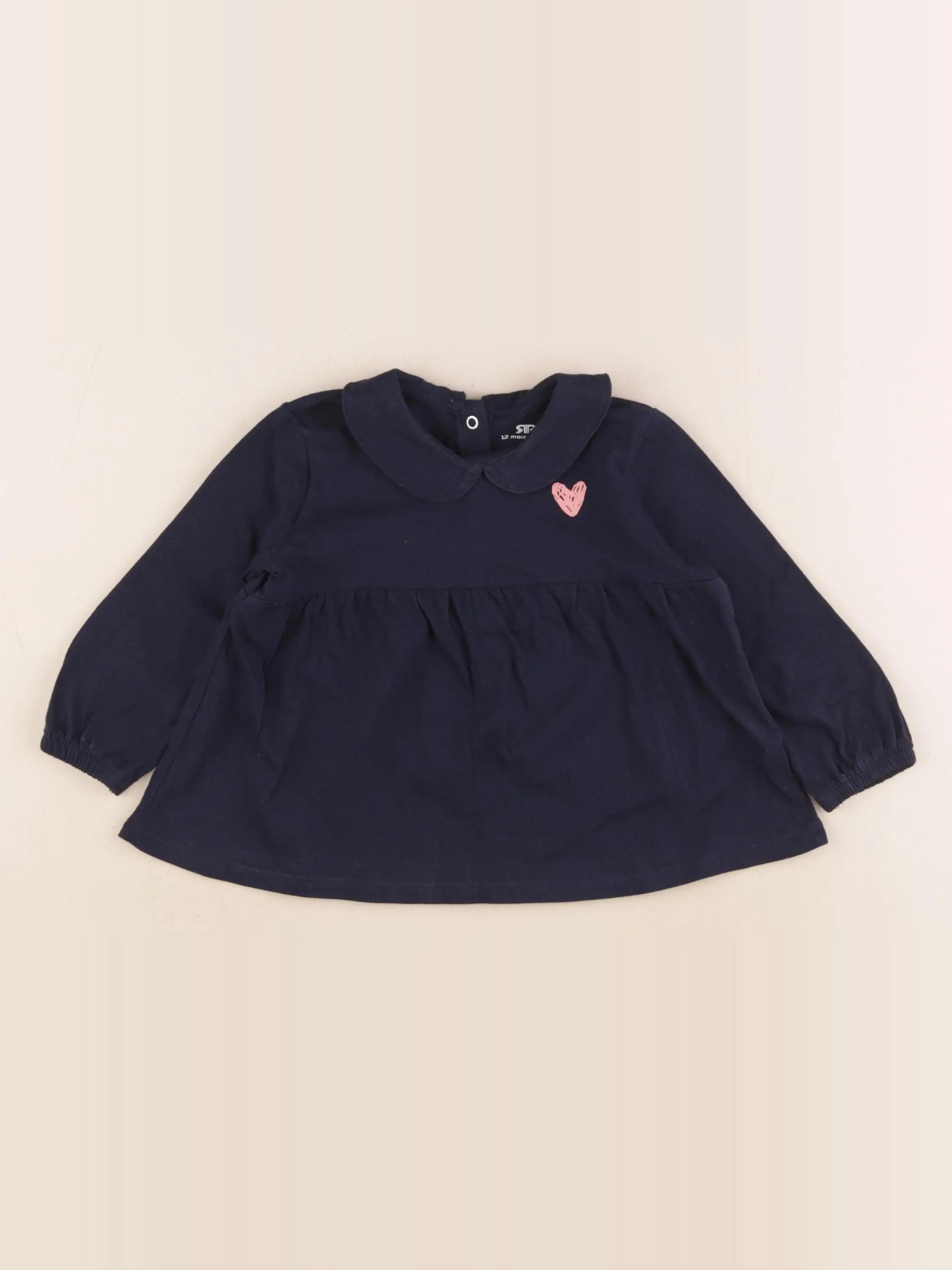 La Redoute - tee-shirt bleu - 12 mois