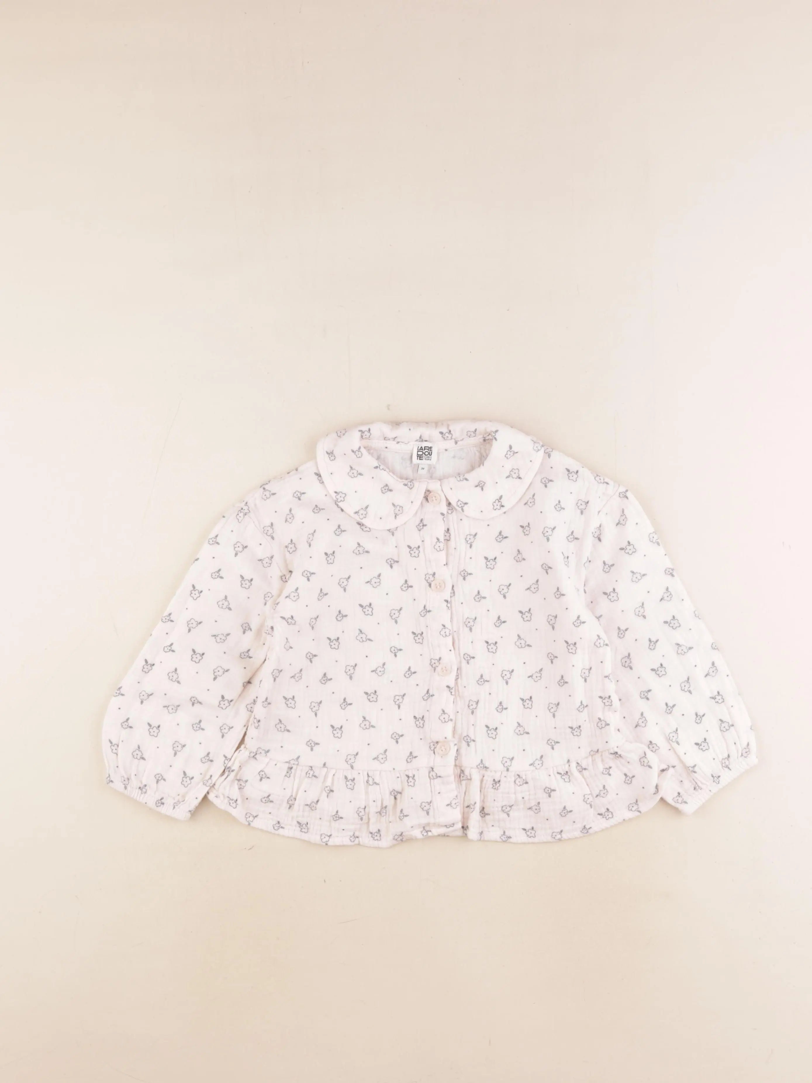 La Redoute - blouse beige - 3 ans
