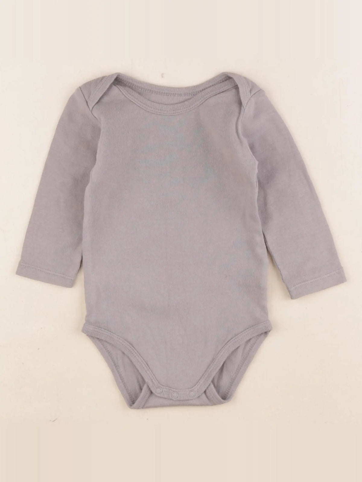 La Redoute - body gris - 12 mois
