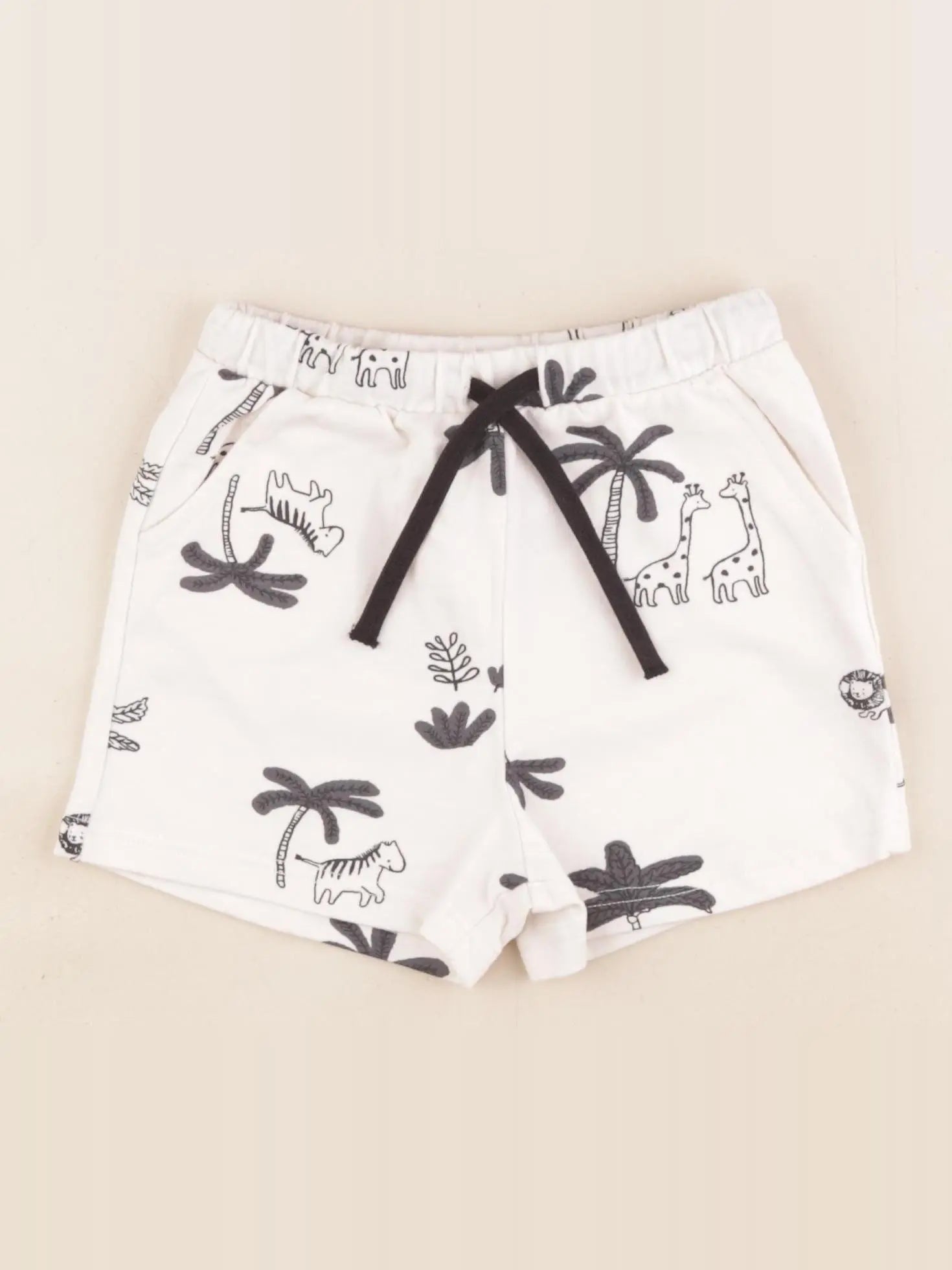 H&M - short blanc - 18/24 mois