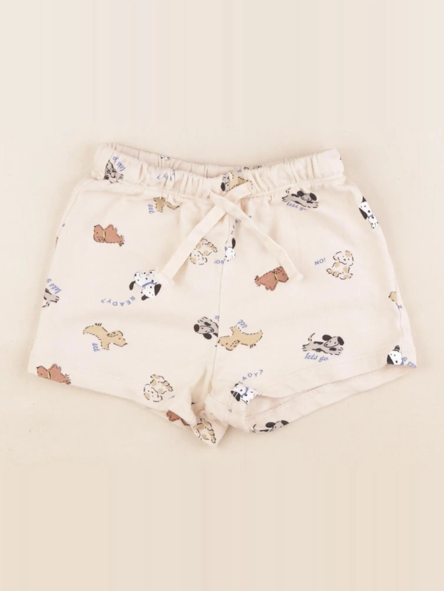 H&M - short beige - 18/24 mois