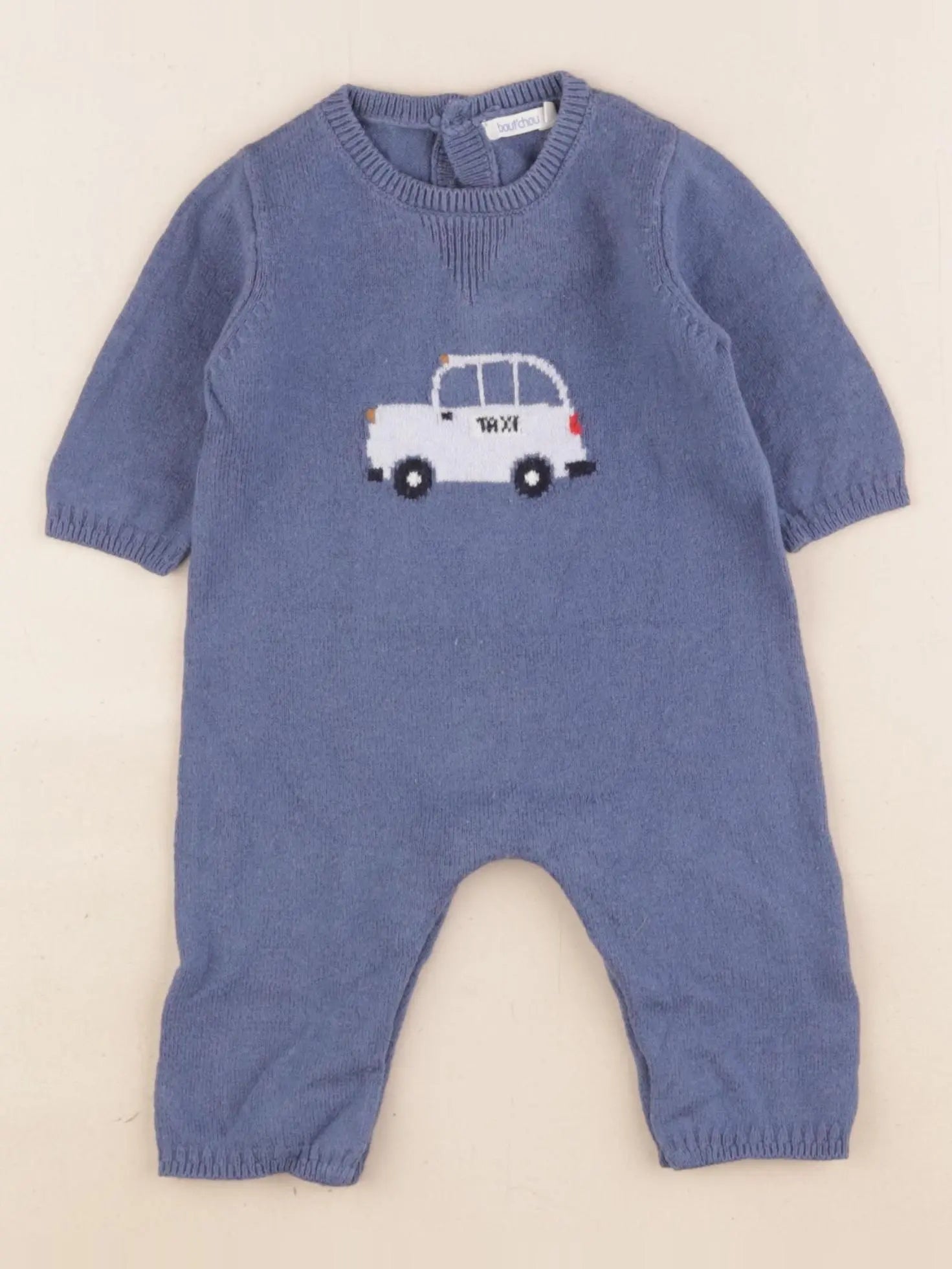 Boutchou - combinaison bleu - 1 mois