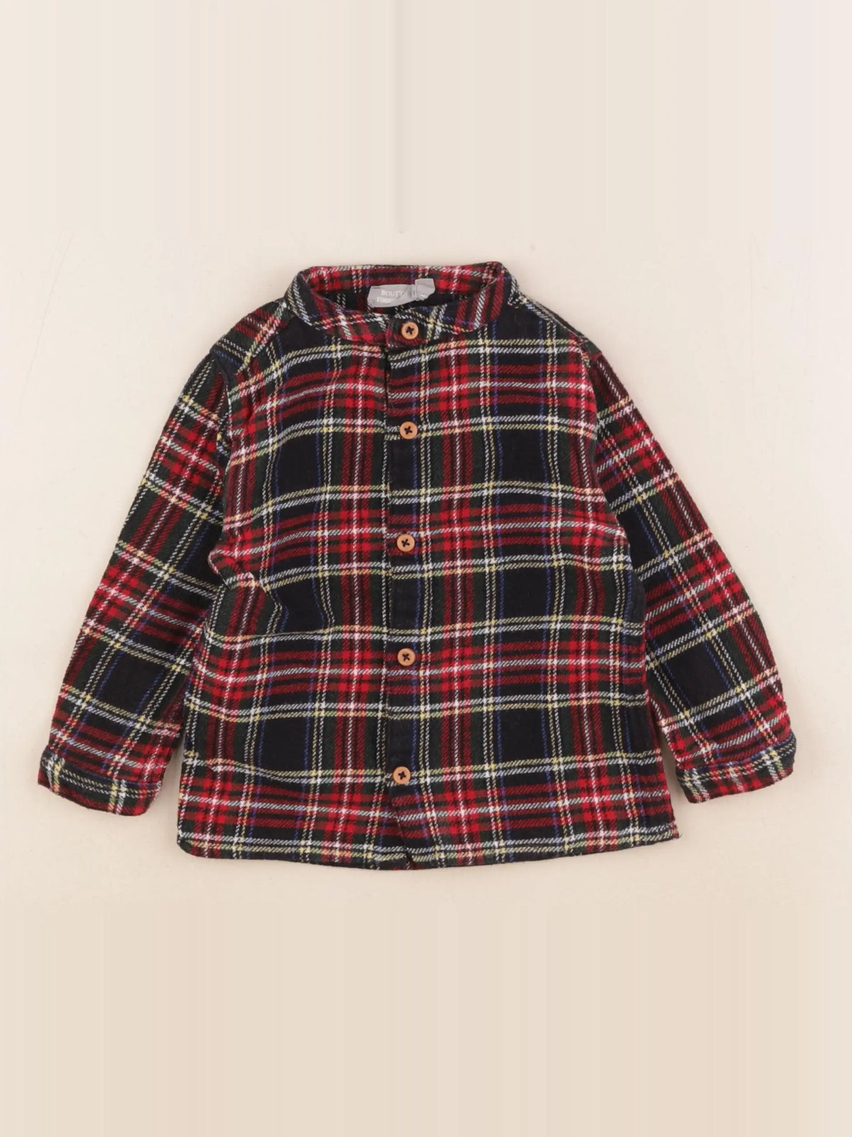 Boutchou - chemise multicolore - 12 mois
