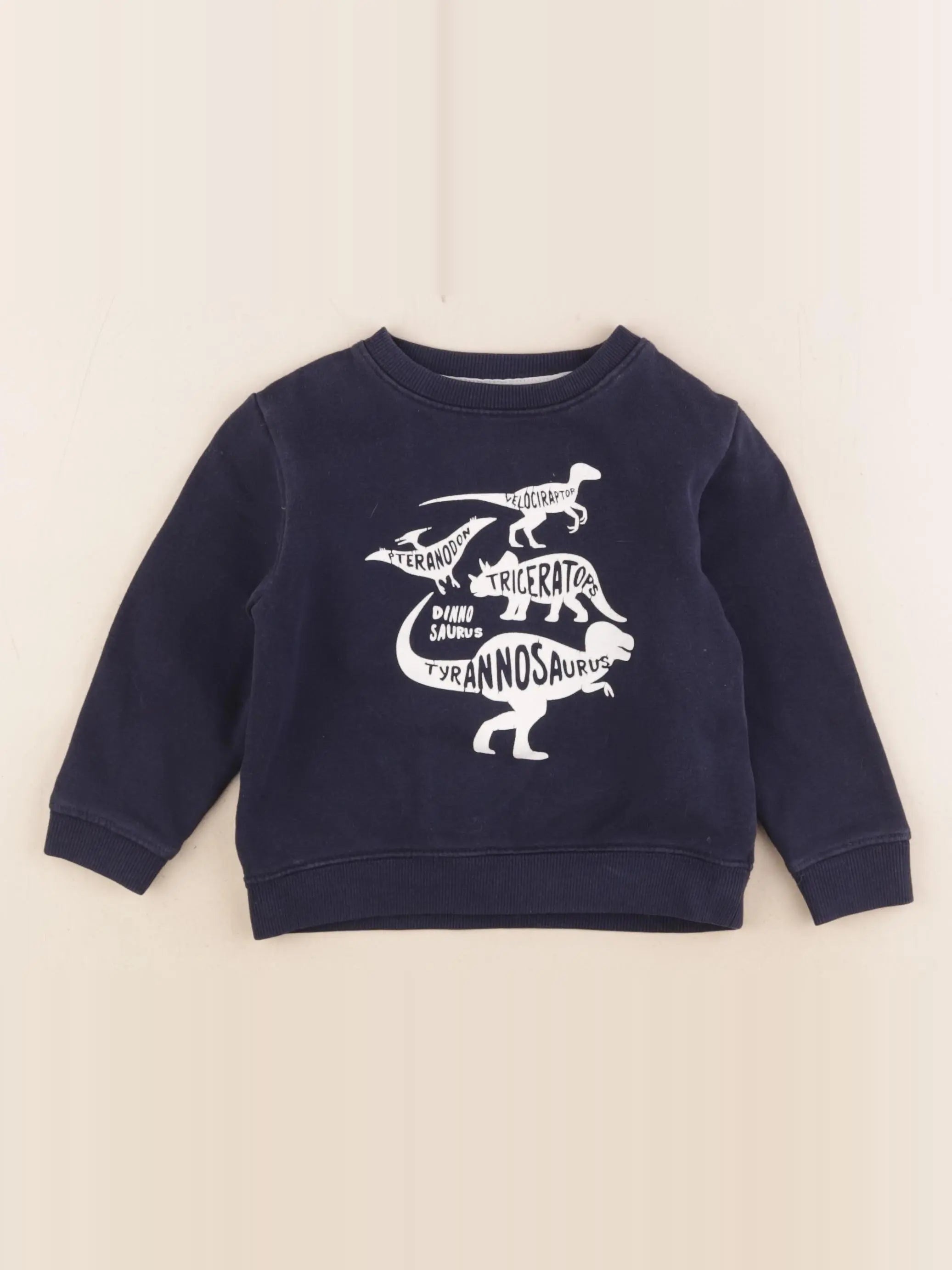 Vertbaudet - sweat bleu - 3 ans