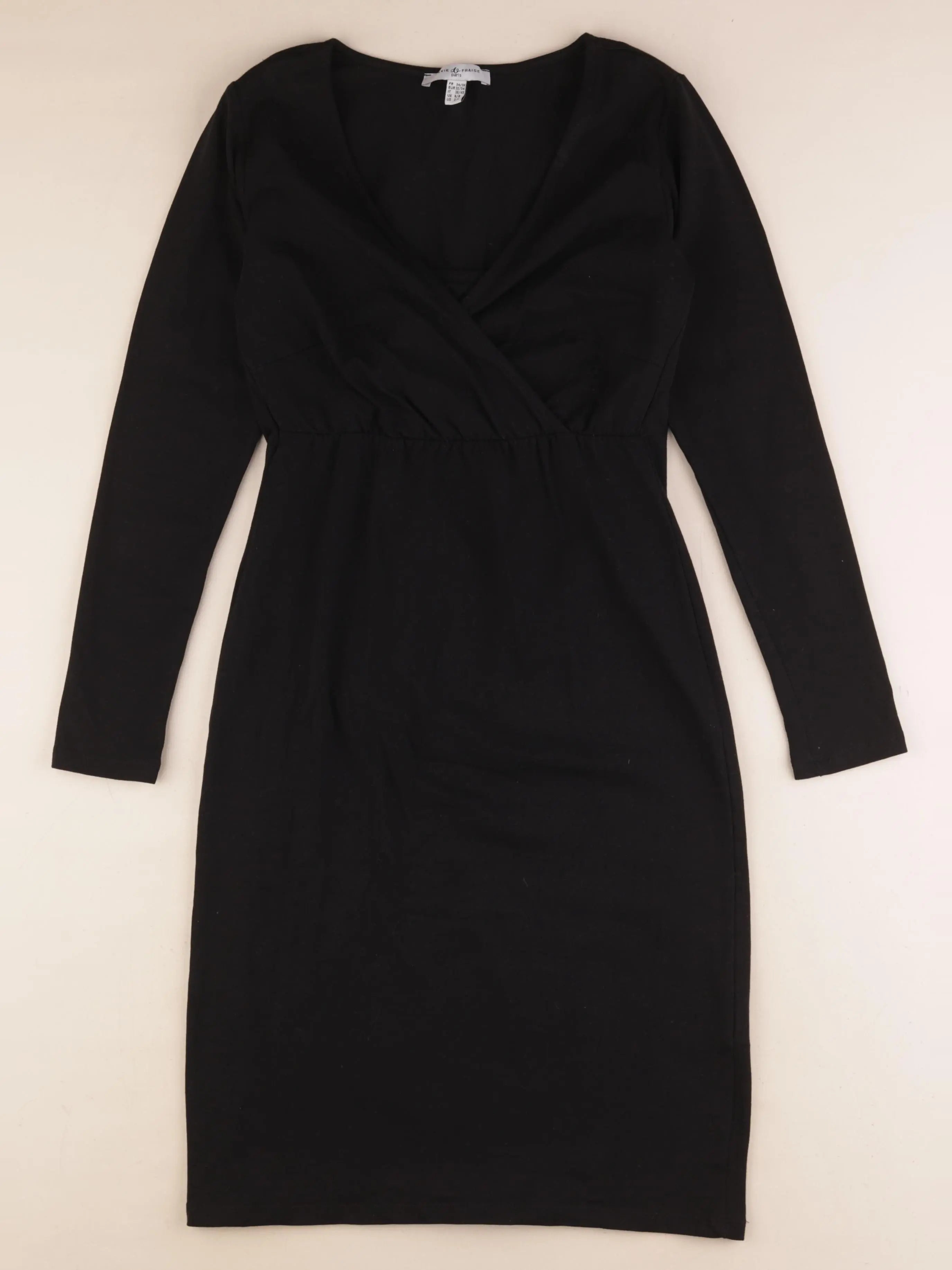 Envie de fraise - robe allaitement noir - 34 à 36
