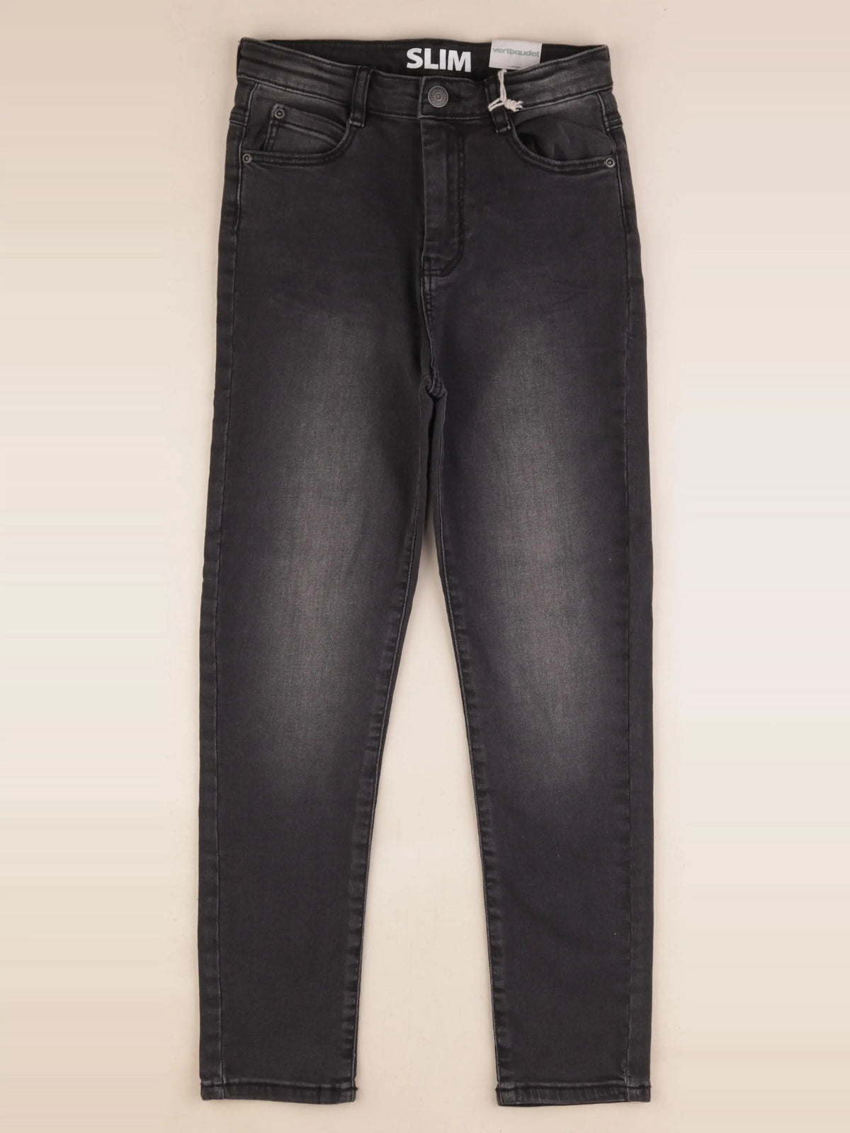 Vertbaudet - jean gris - 10 ans