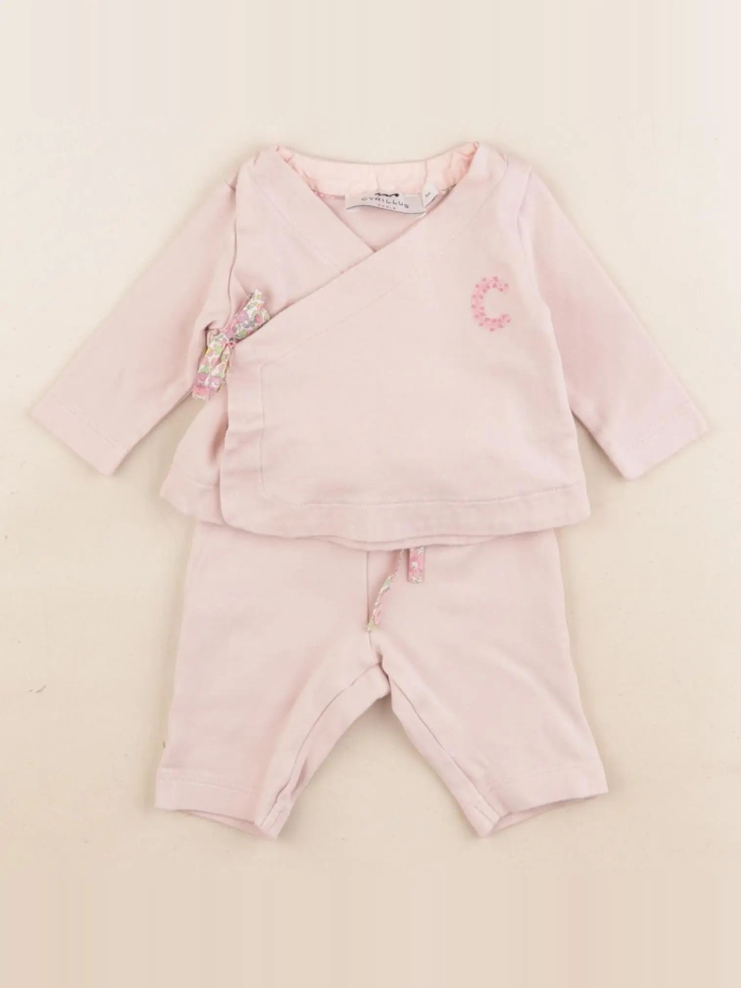 Cyrillus - ensemble rose - 1 mois
