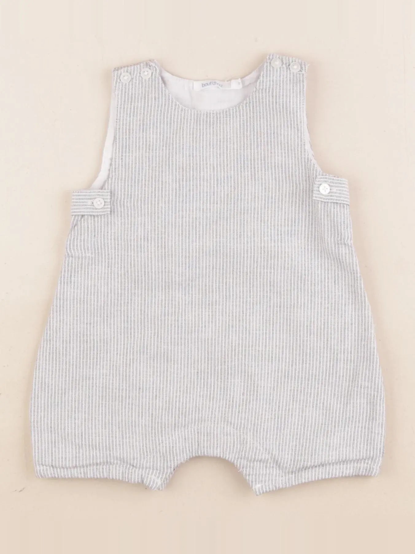 Boutchou - salopette gris - 1 mois