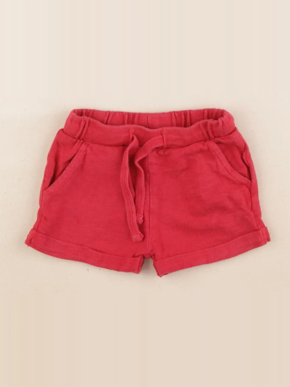 Boutchou - short rouge - 12 mois