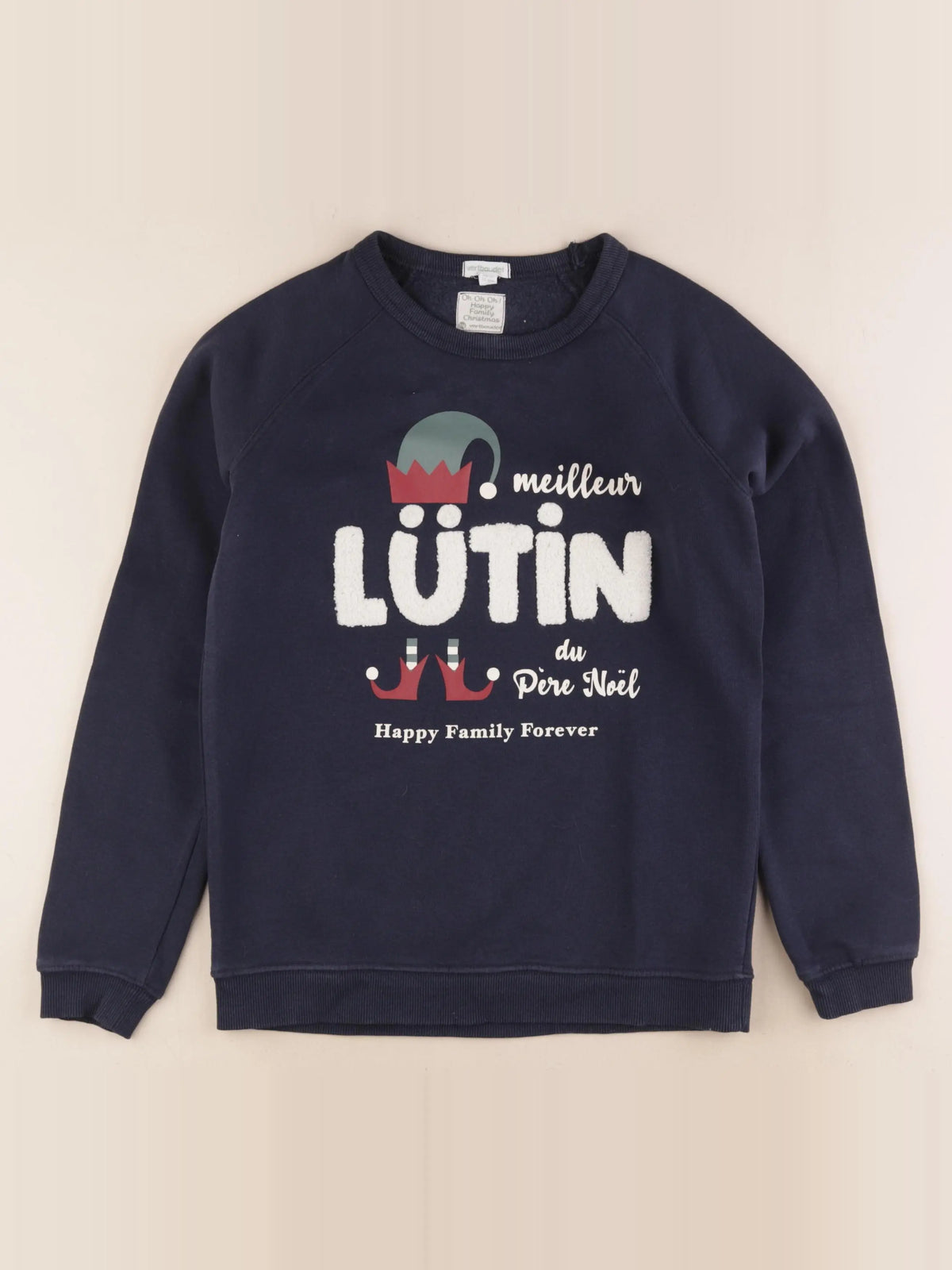 Vertbaudet - sweat bleu - 12 ans