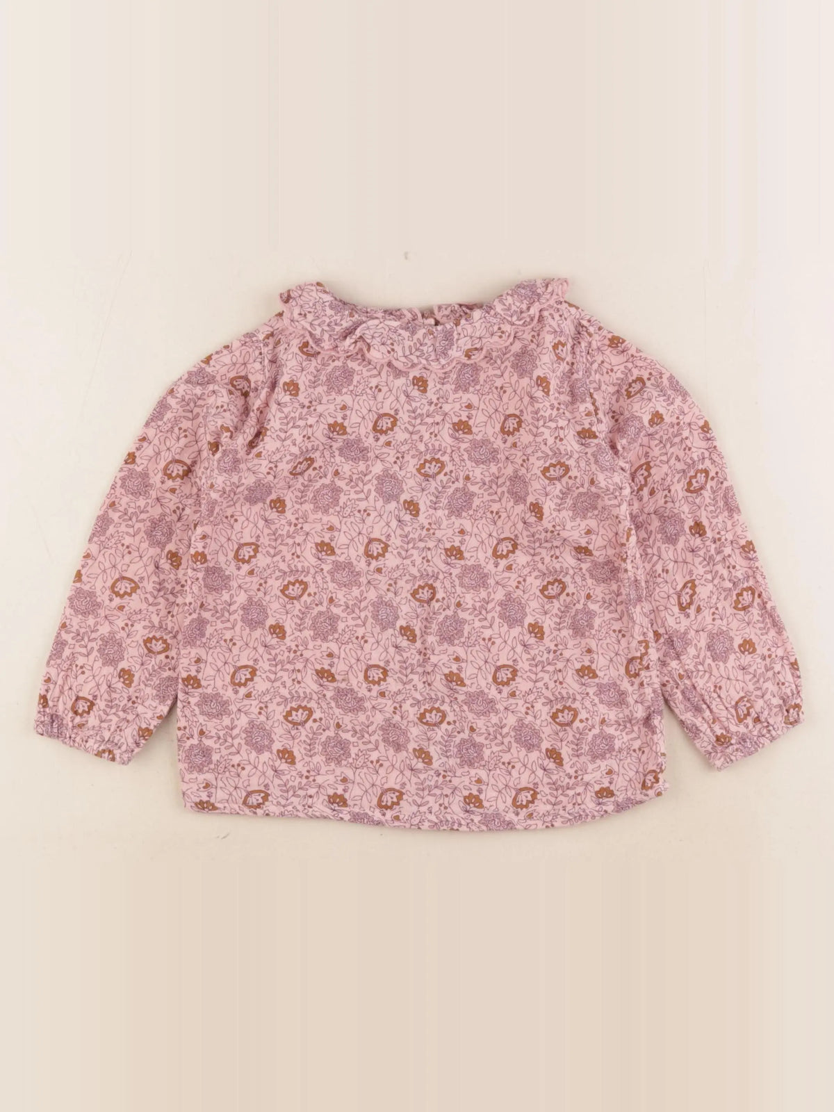 Little Cigogne - blouse rose - 3 ans