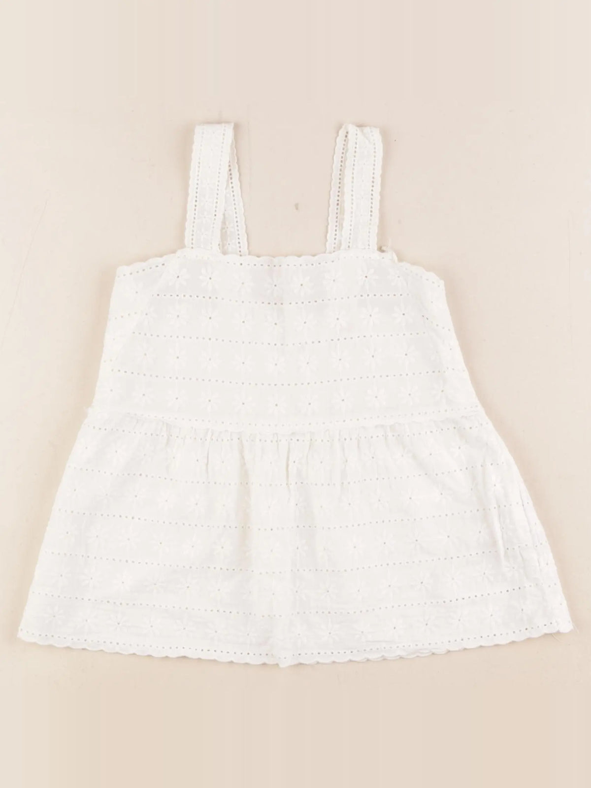 Zara - blouse blanc - 2/3 ans