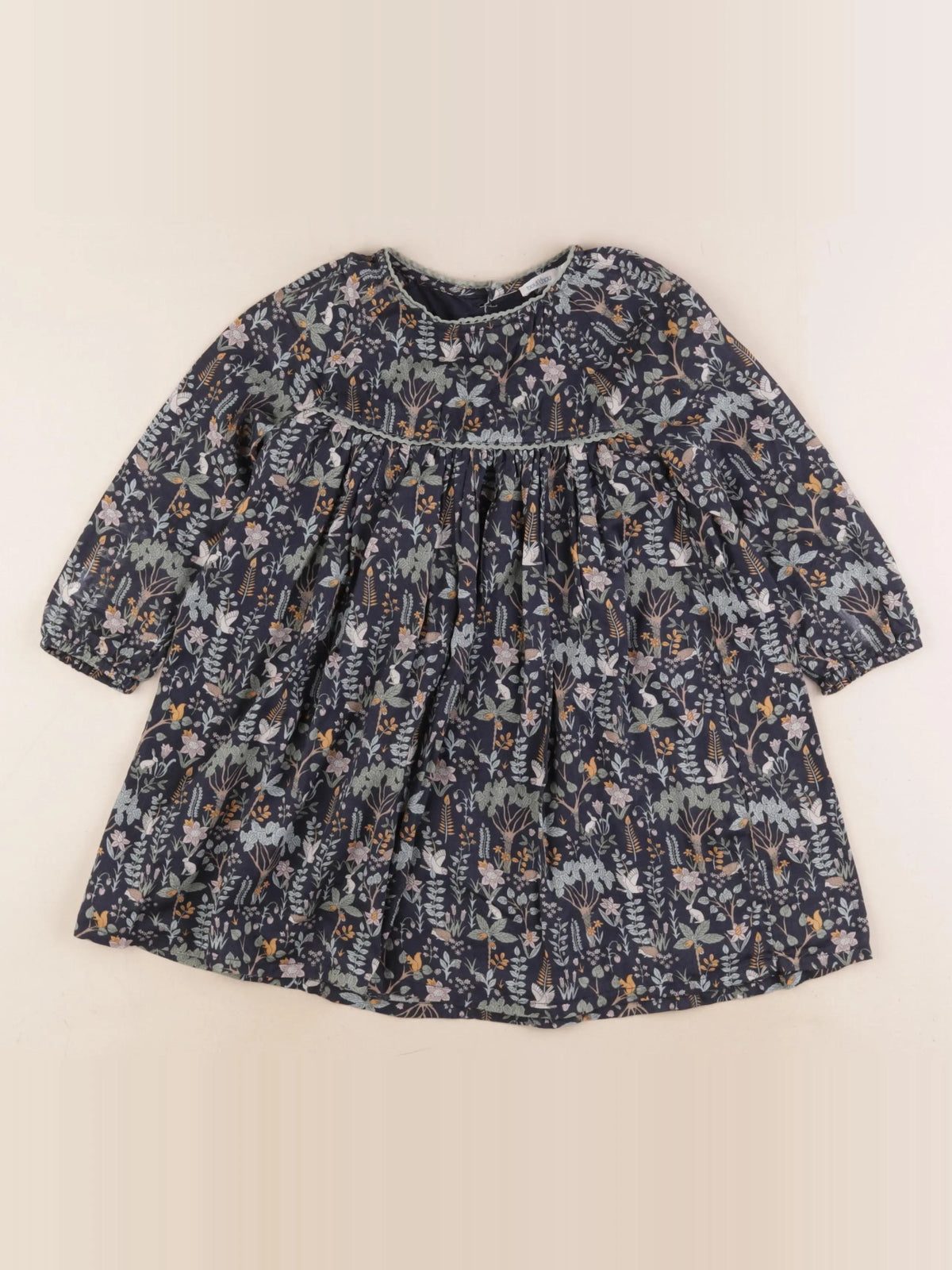 Boutchou - robe bleu - 36 mois
