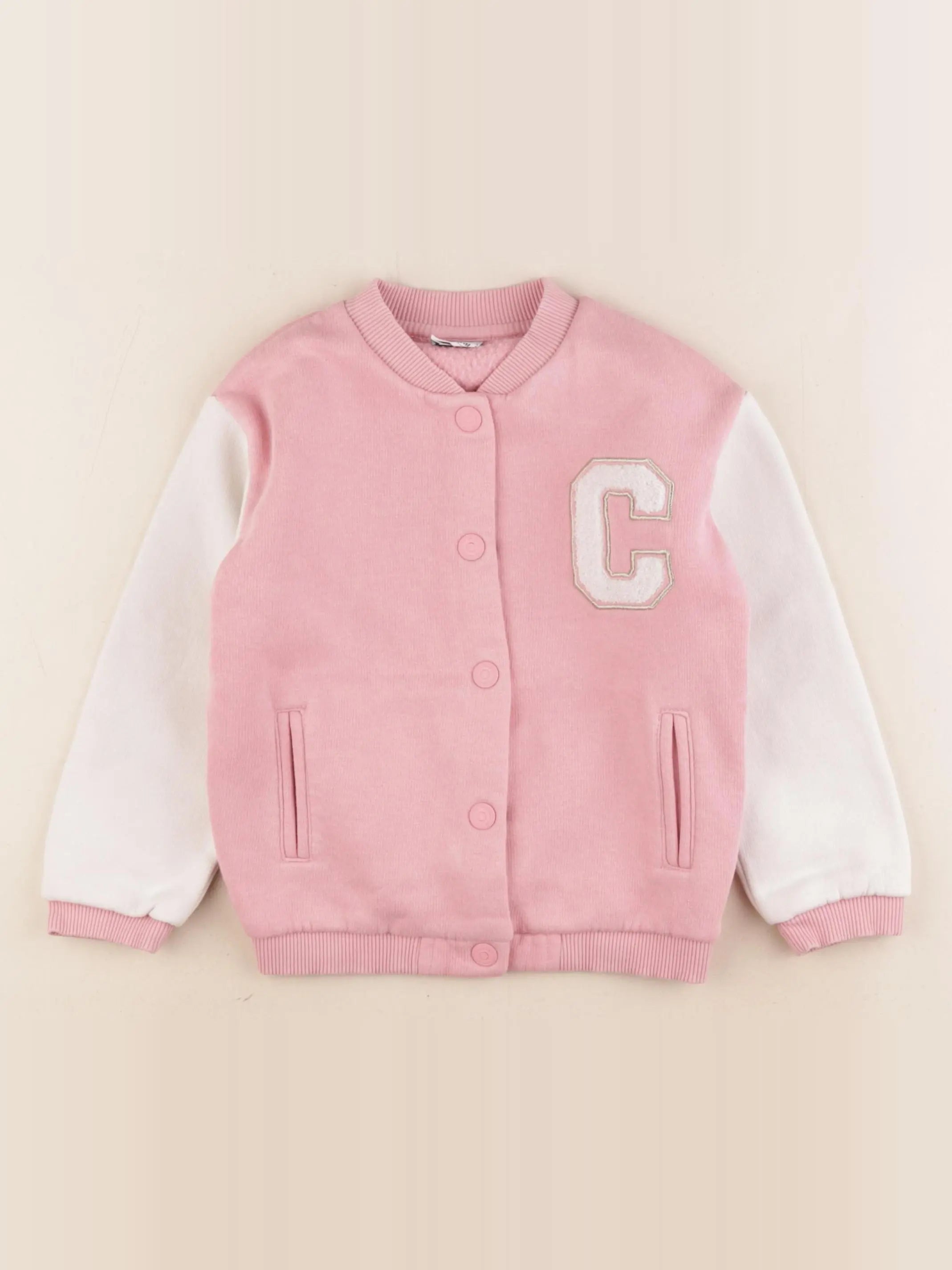 Tape à l'oeil - sweat rose - 5 ans