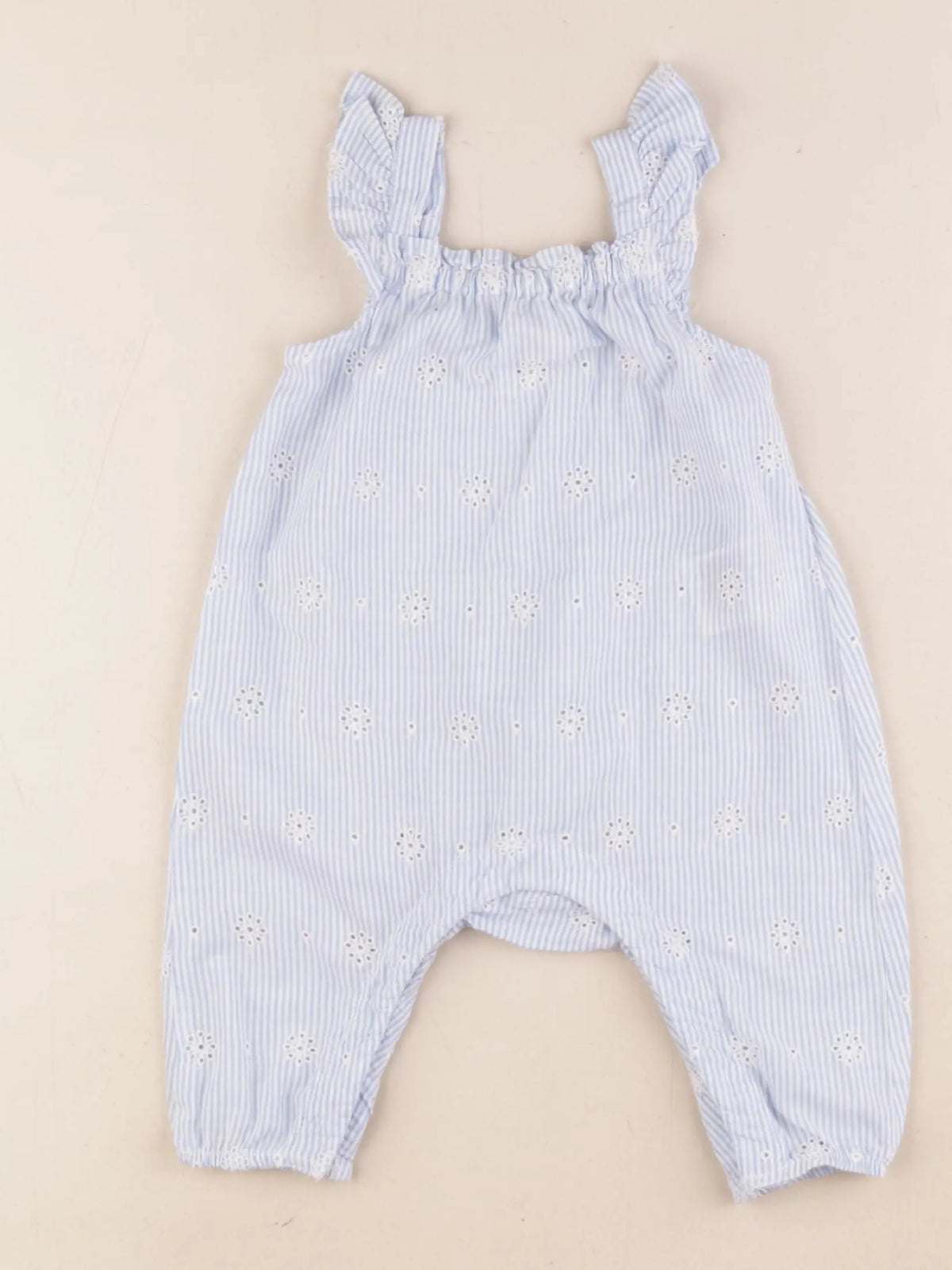 H&M - combinaison bleu - 2/4 mois