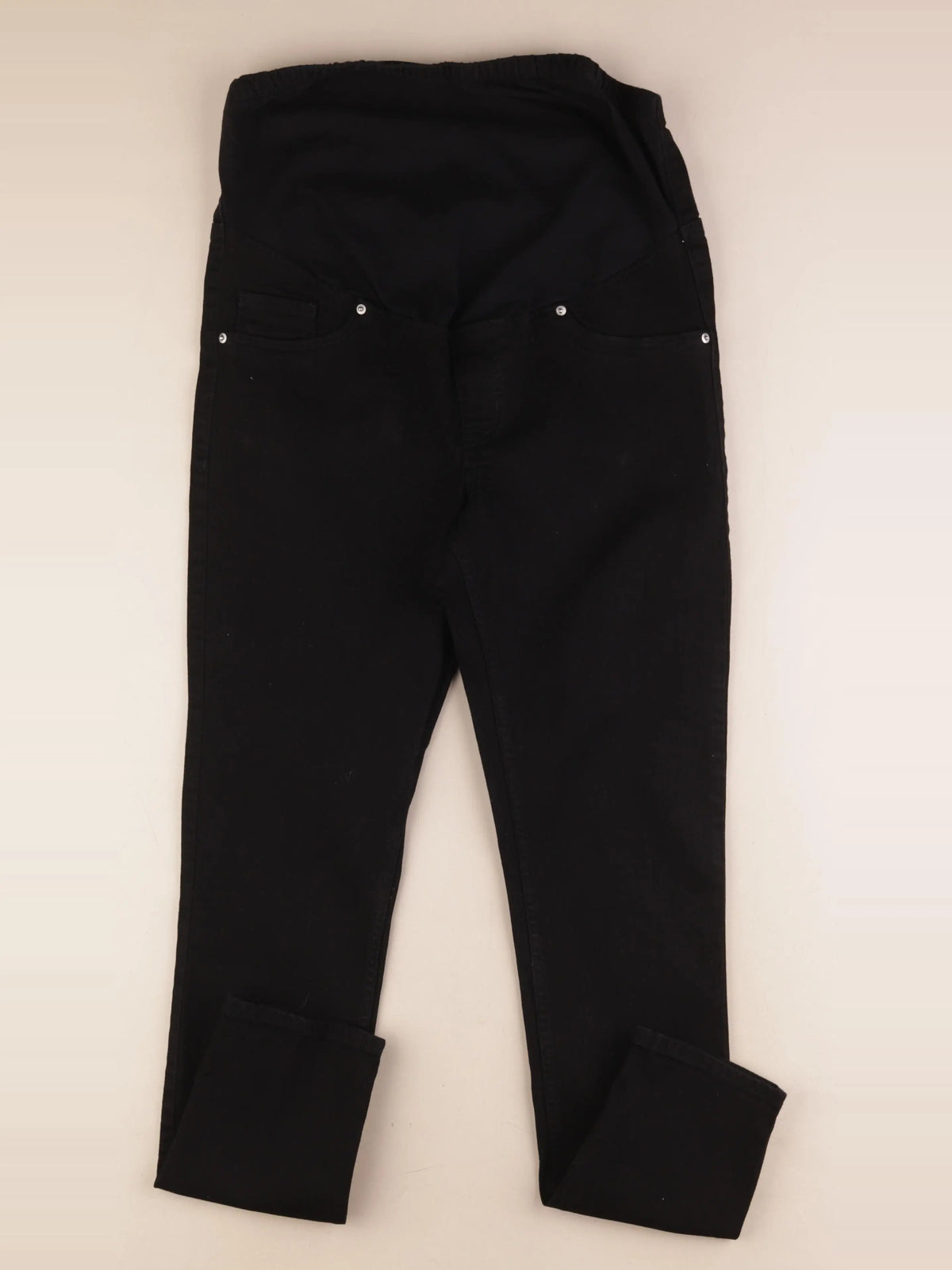 H&M - jean grossesse noir - m