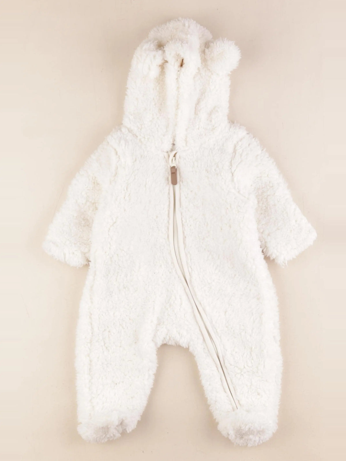 H&M - combi-pilote blanc - 1/2 mois