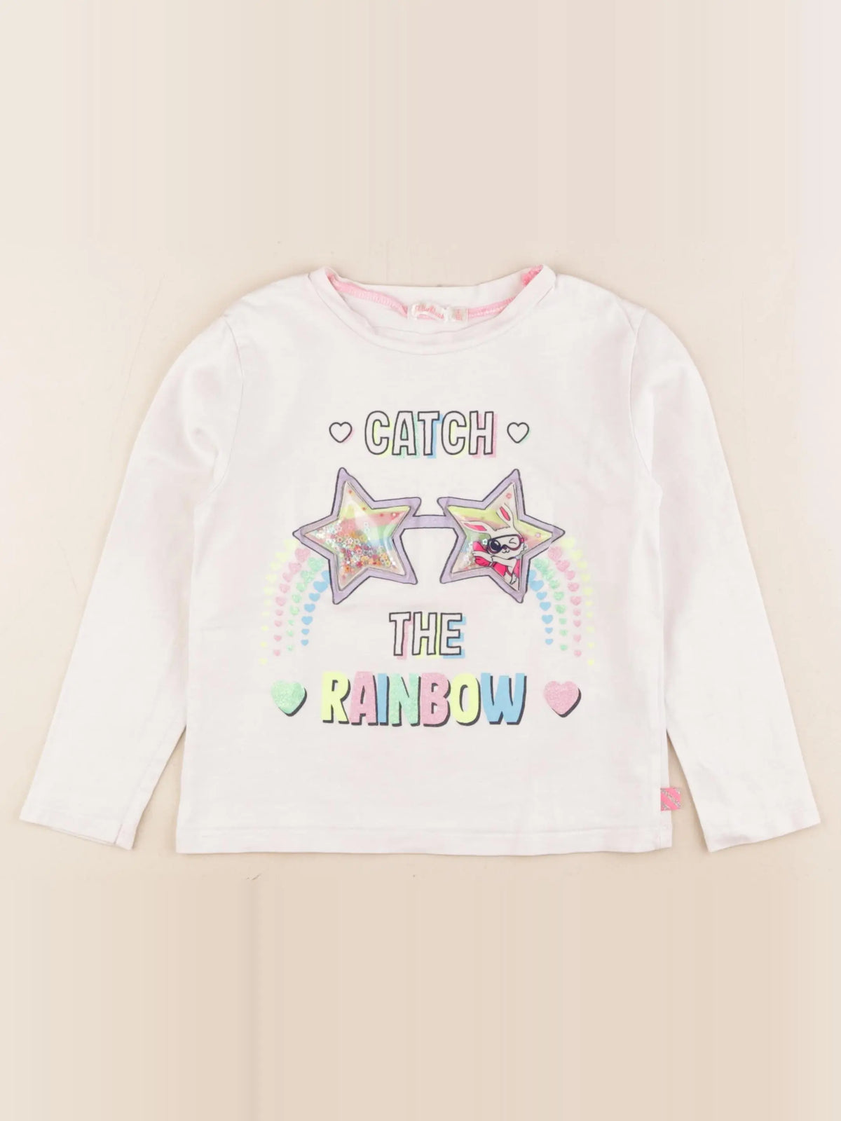 Billie Blush - tee-shirt blanc - 6 ans