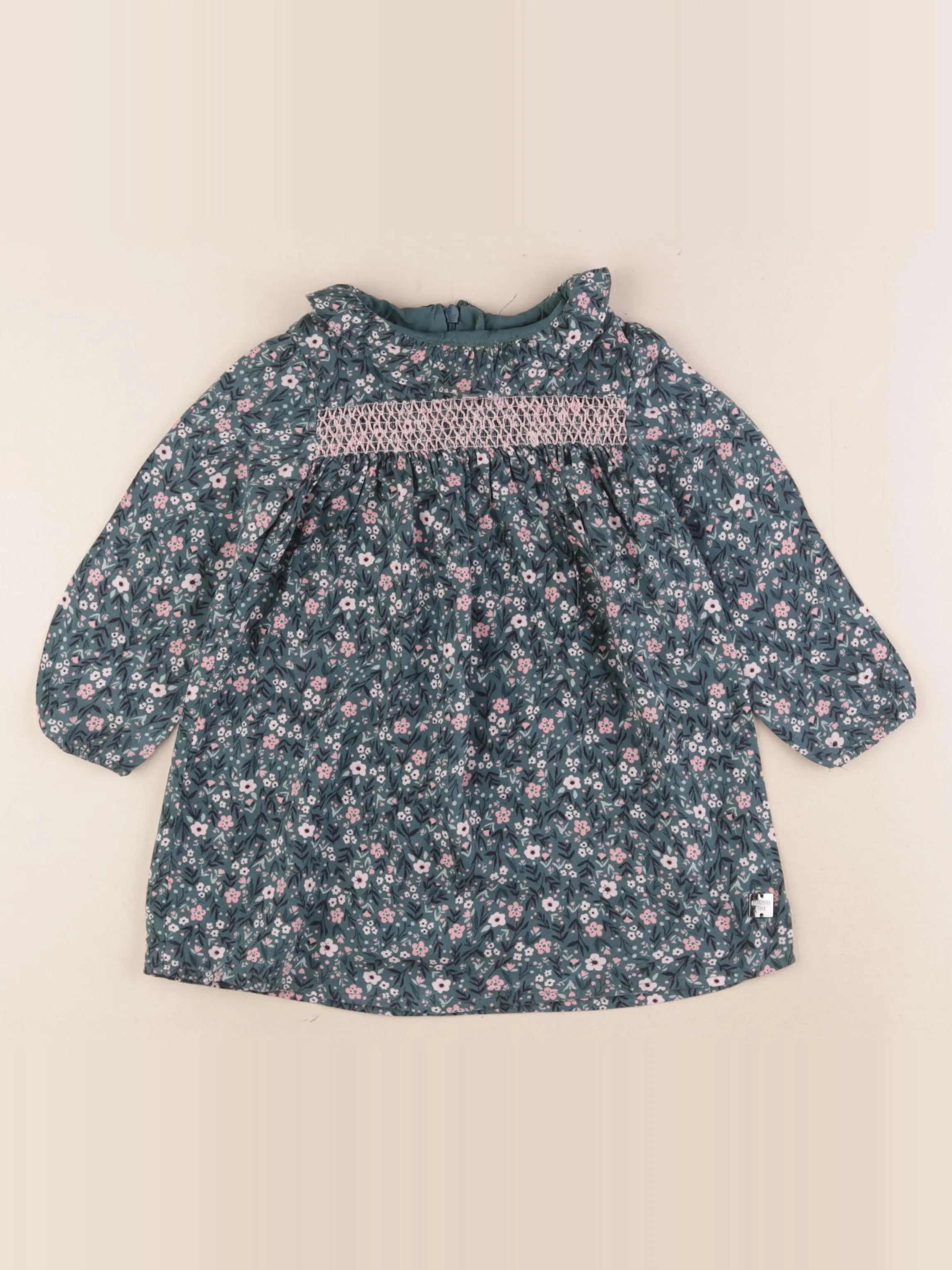 Carrément Beau - robe multicolore - 2 ans