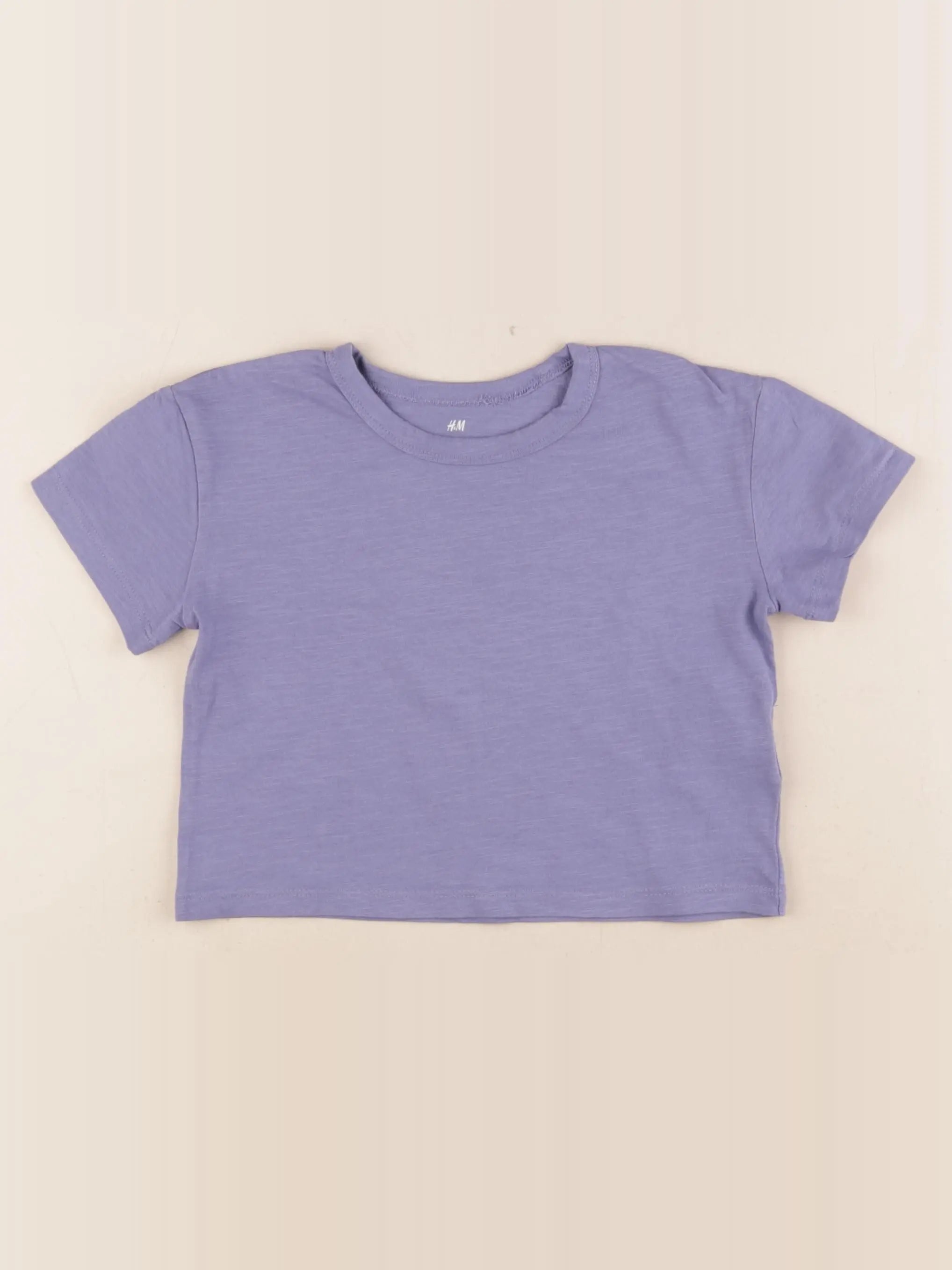 H&M - tee-shirt bleu - 18/24 mois