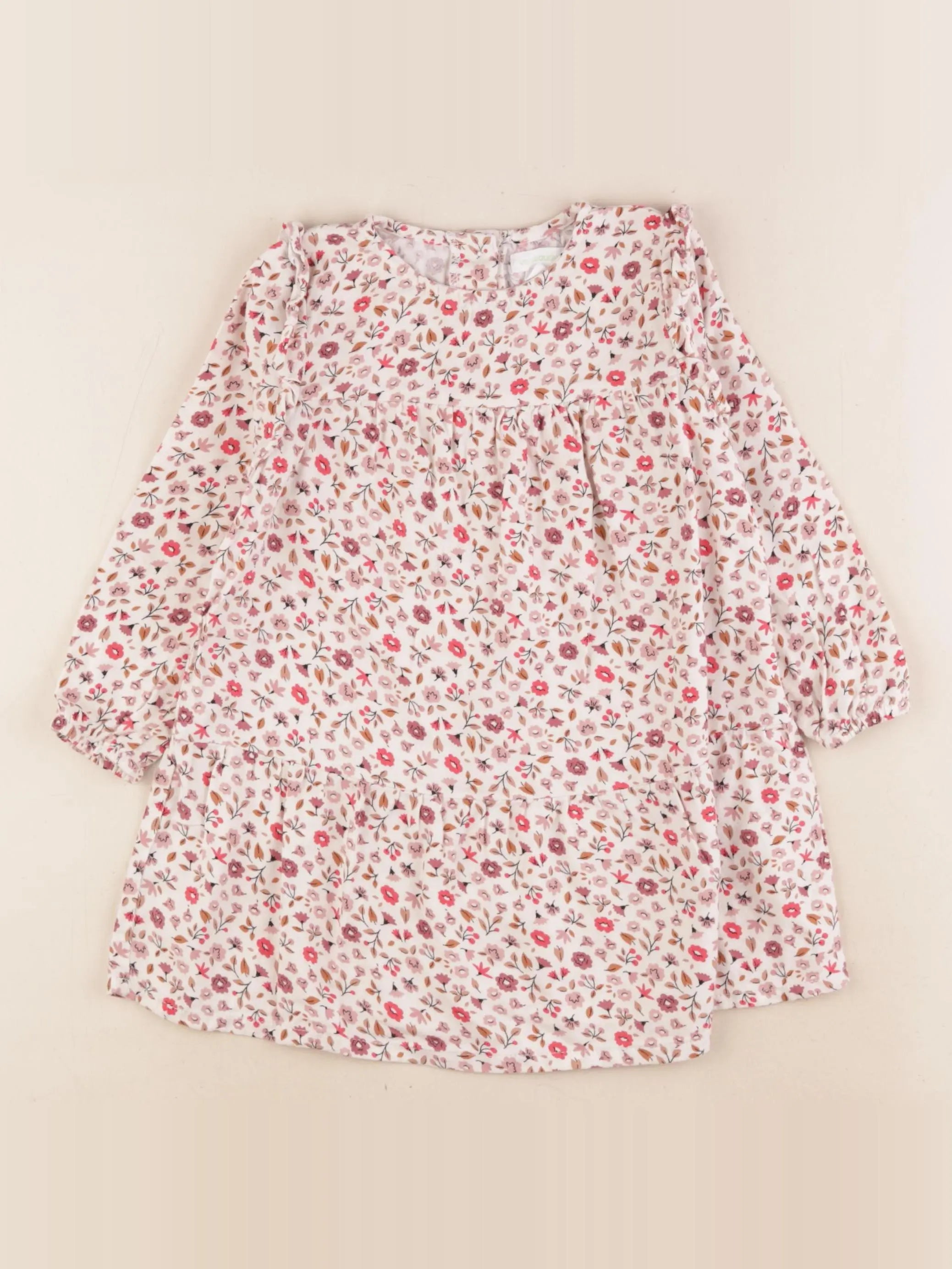Vertbaudet - robe multicolore - 3 ans