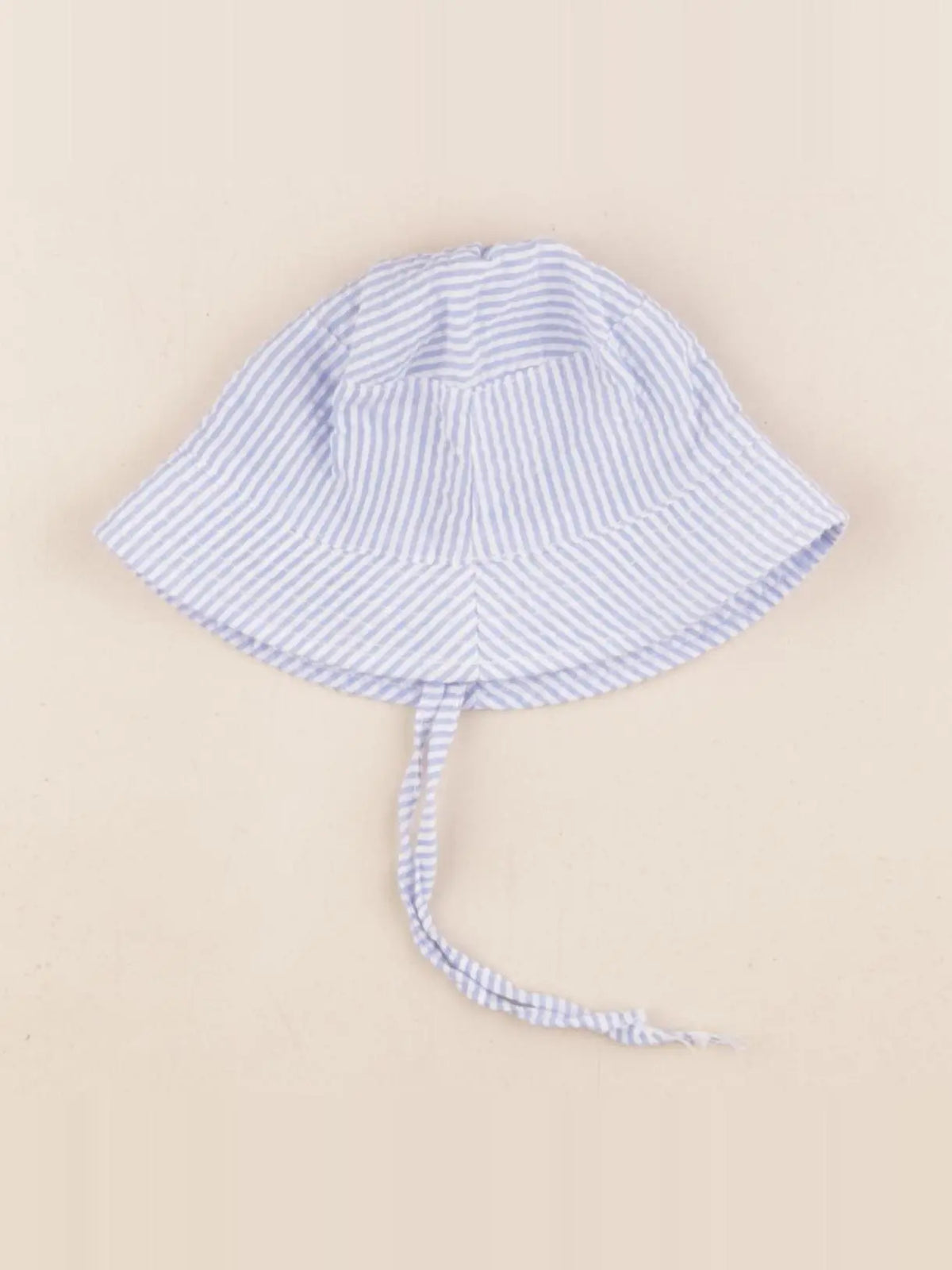 Boutchou - chapeau bleu, blanc - 6/12 mois