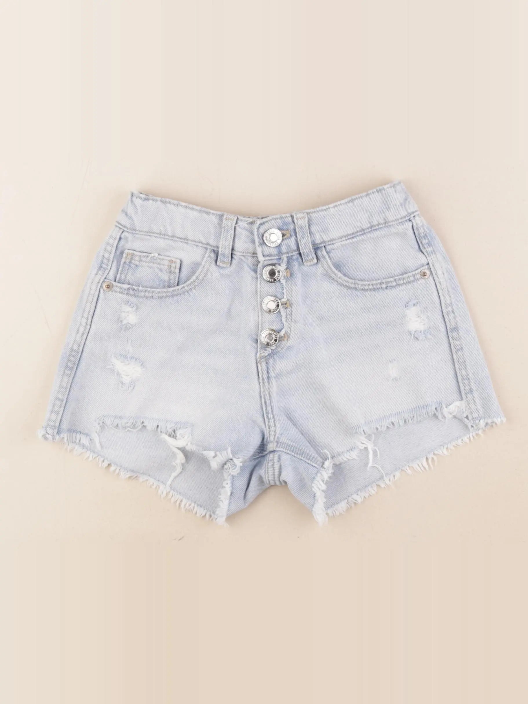 Zara - short bleu - 7 ans