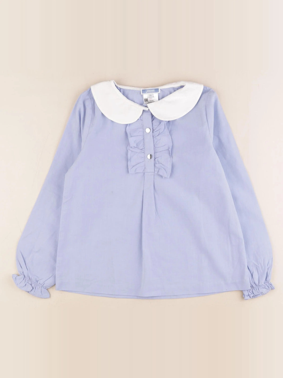 Jacadi - blouse bleu - 8 ans