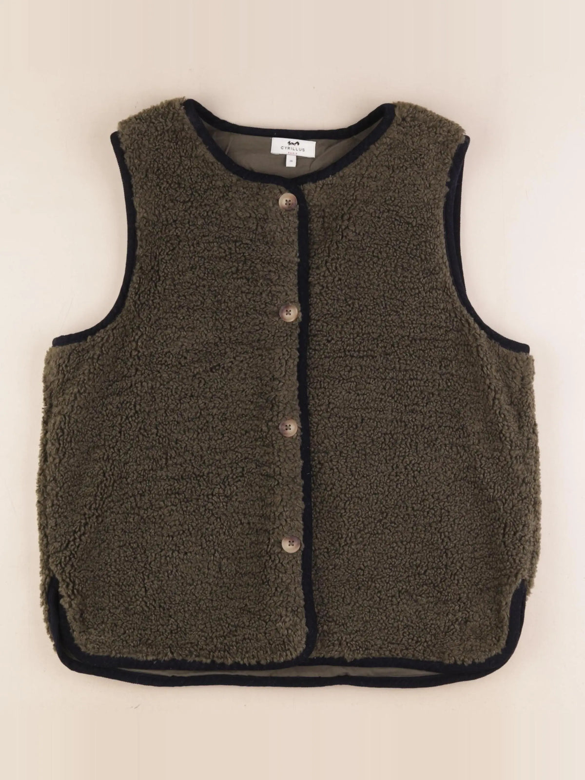 Cyrillus - gilet vert - 16 ans