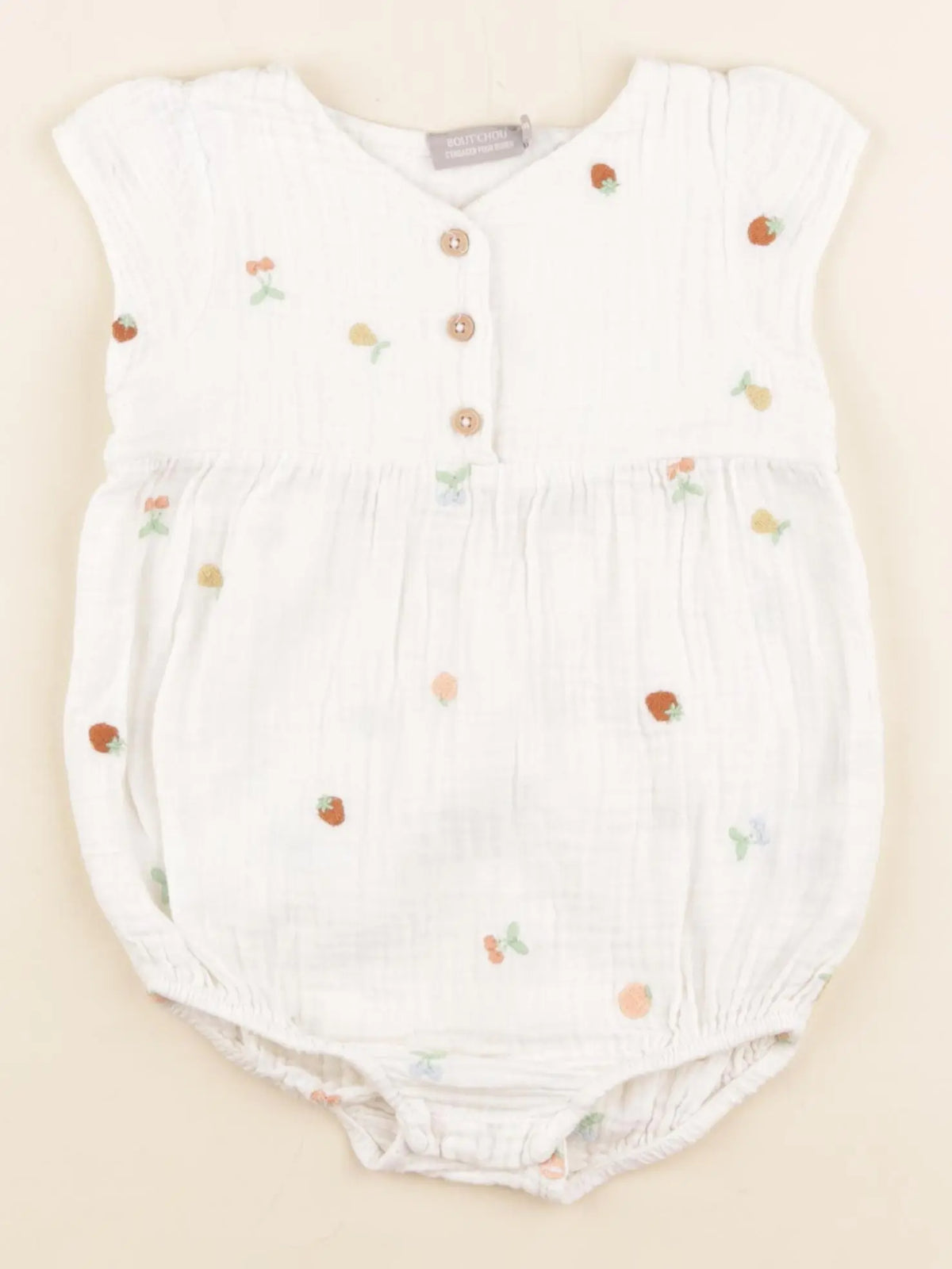 Boutchou - combinaison beige - 18 mois