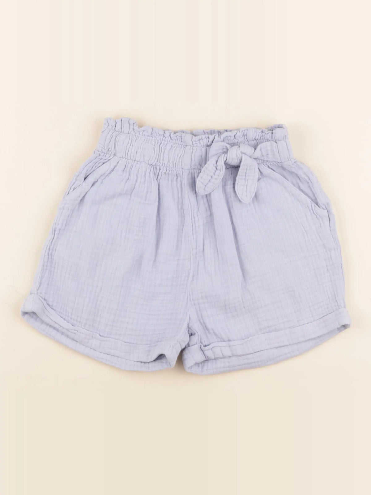 Vertbaudet - short bleu - 8 ans