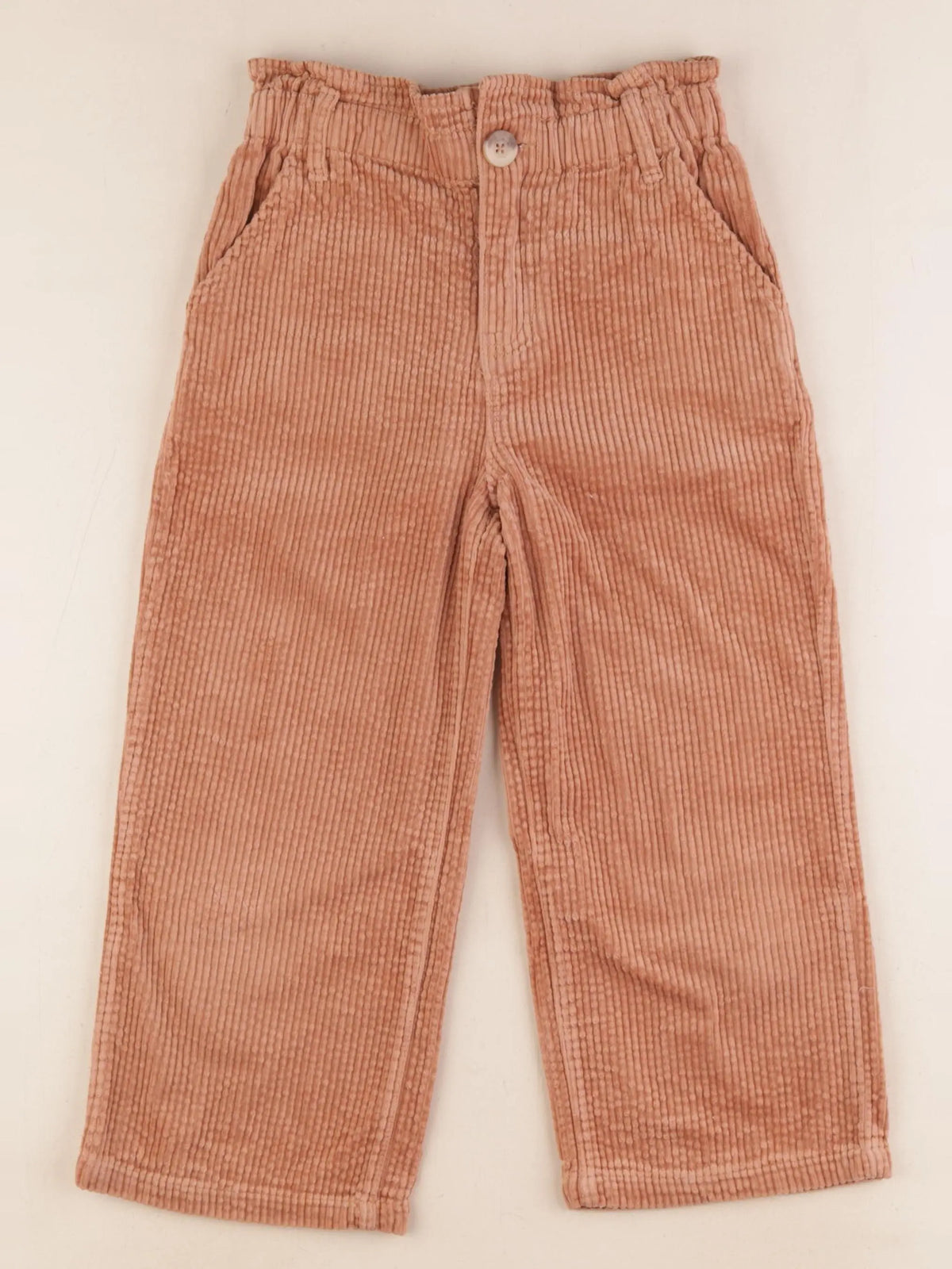 Vertbaudet - pantalon marron - 6 ans