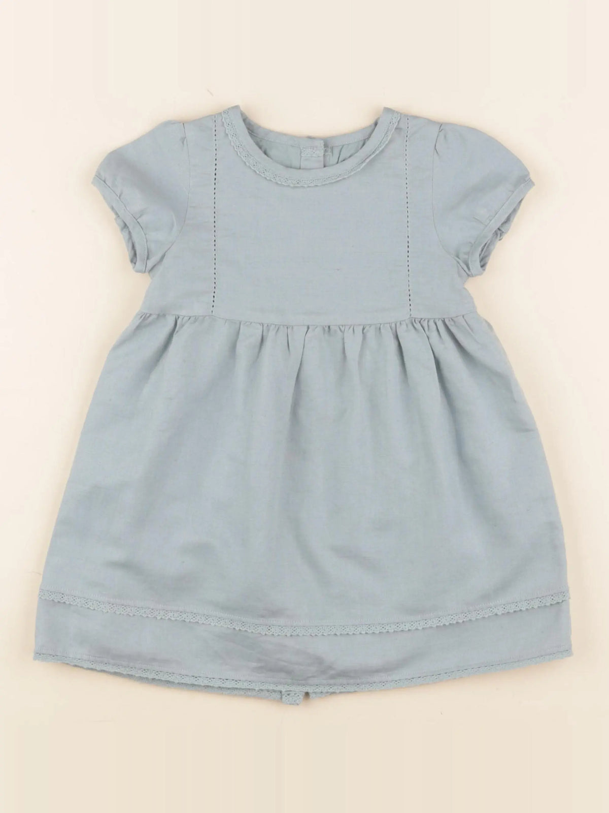 Cyrillus - robe bleu - 2 ans