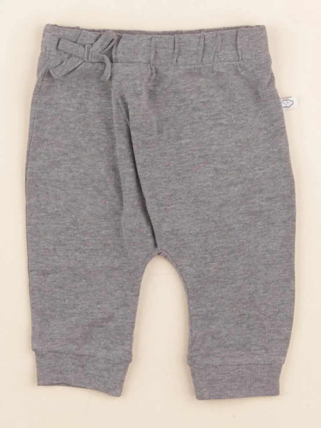 Vertbaudet - sarouel gris - 3 mois