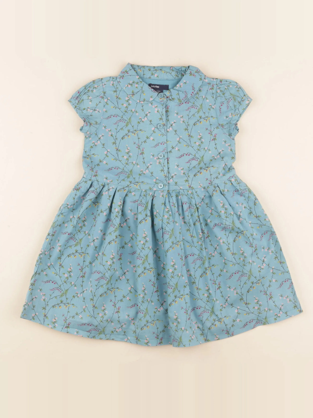 GAP - robe bleu - 3 ans