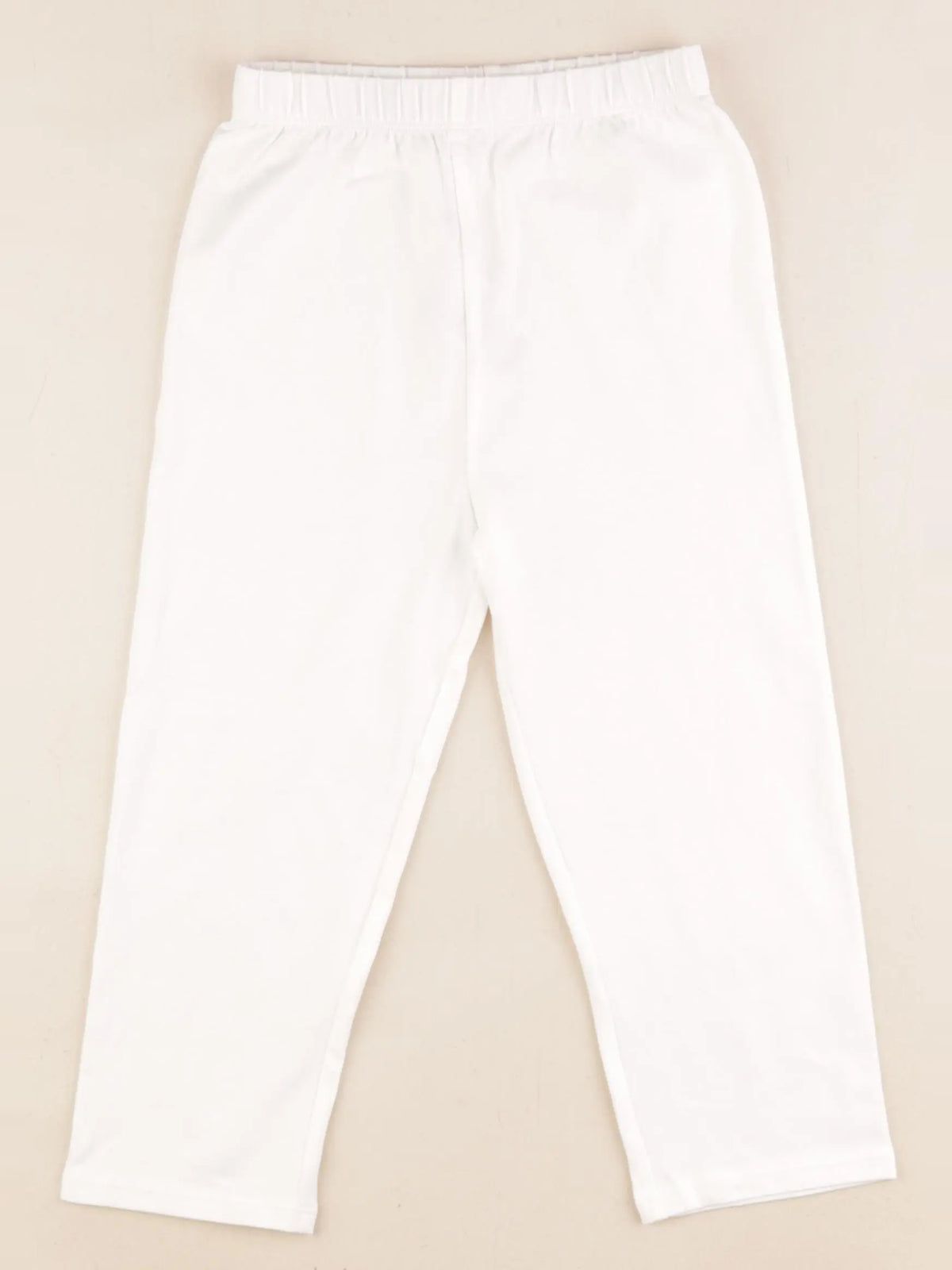 Vertbaudet - legging blanc - 8 ans