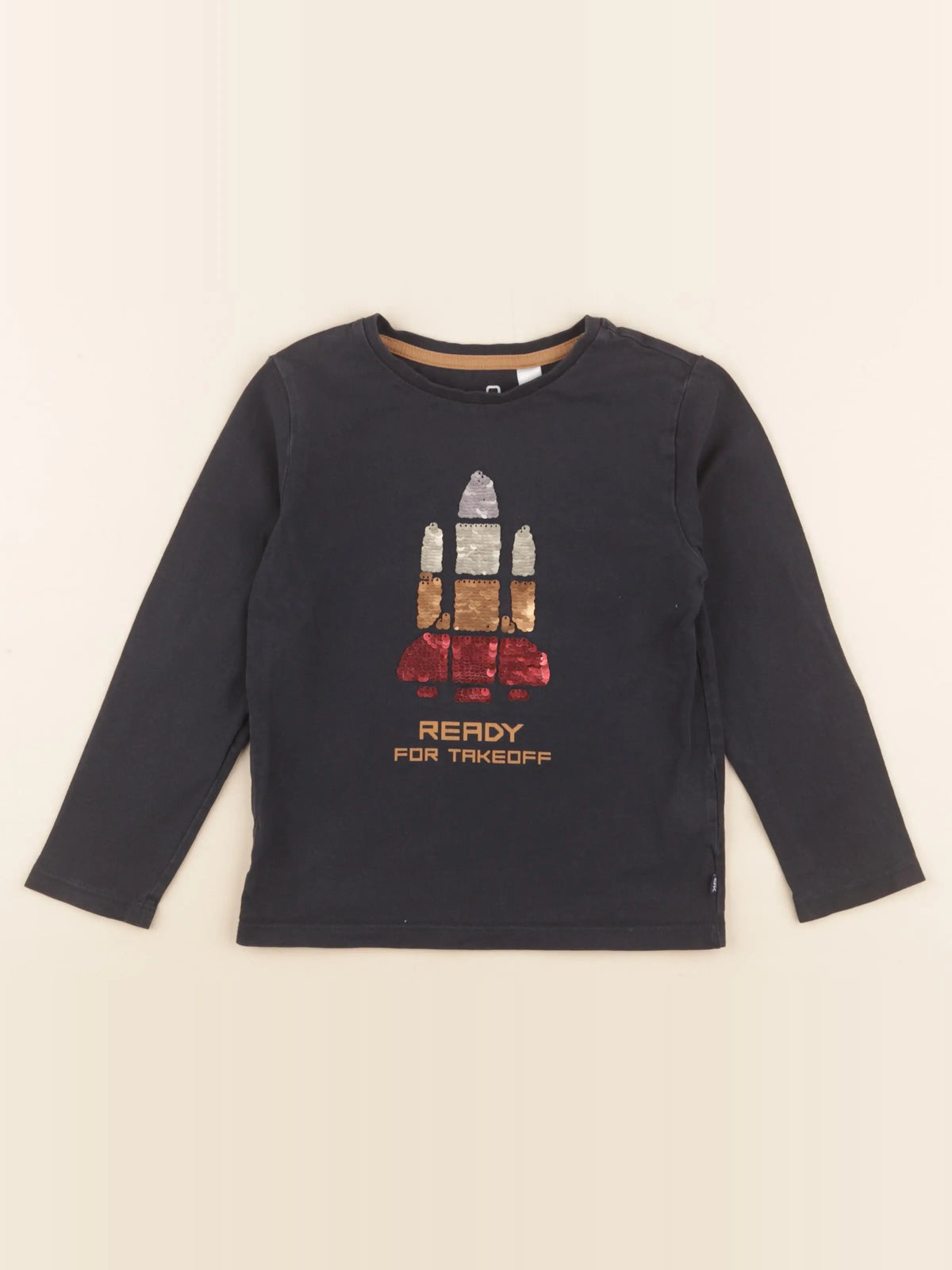 Okaidi - tee-shirt bleu - 4 ans