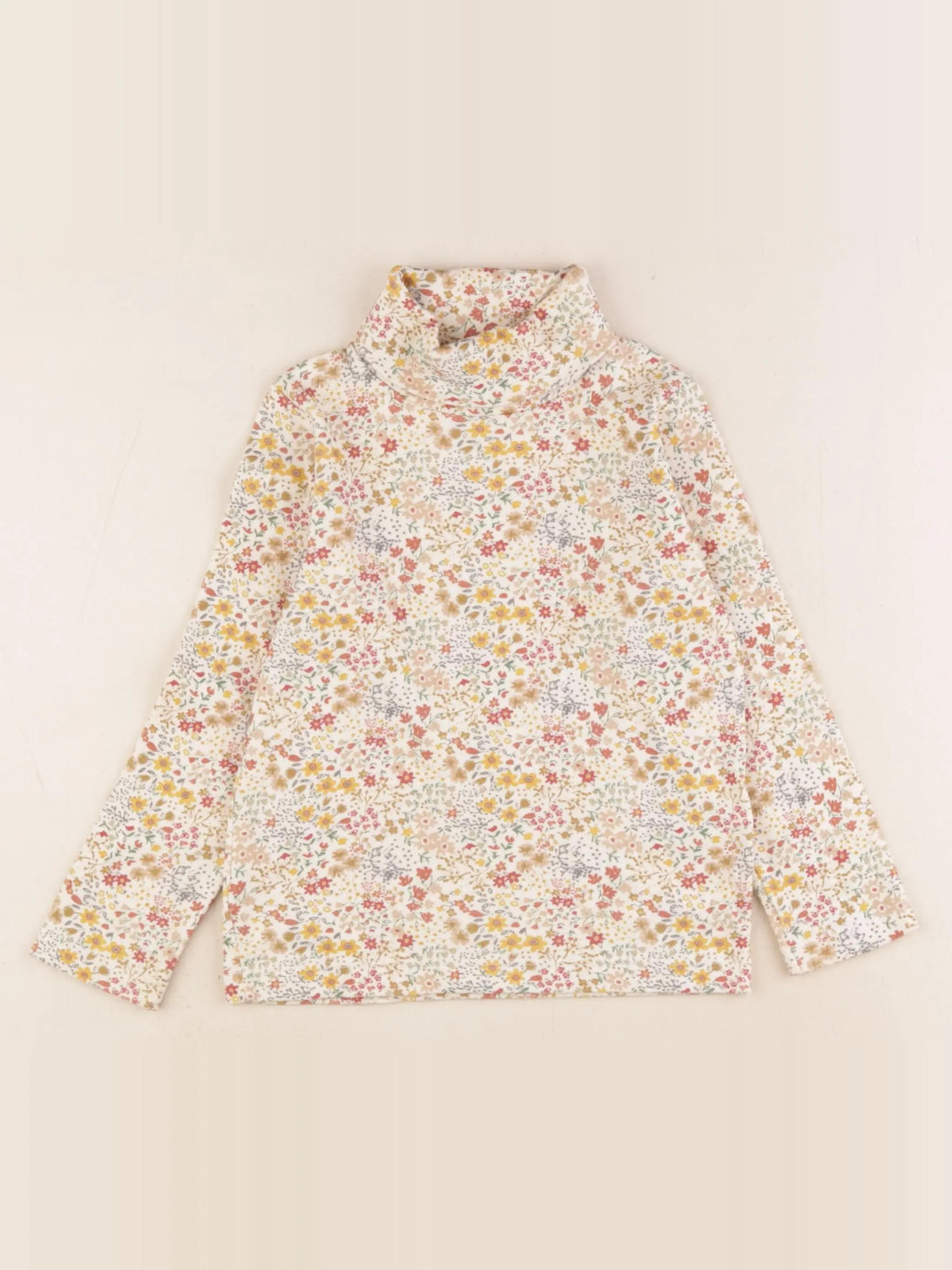 Petit Bateau - sous-pull multicolore - 4 ans
