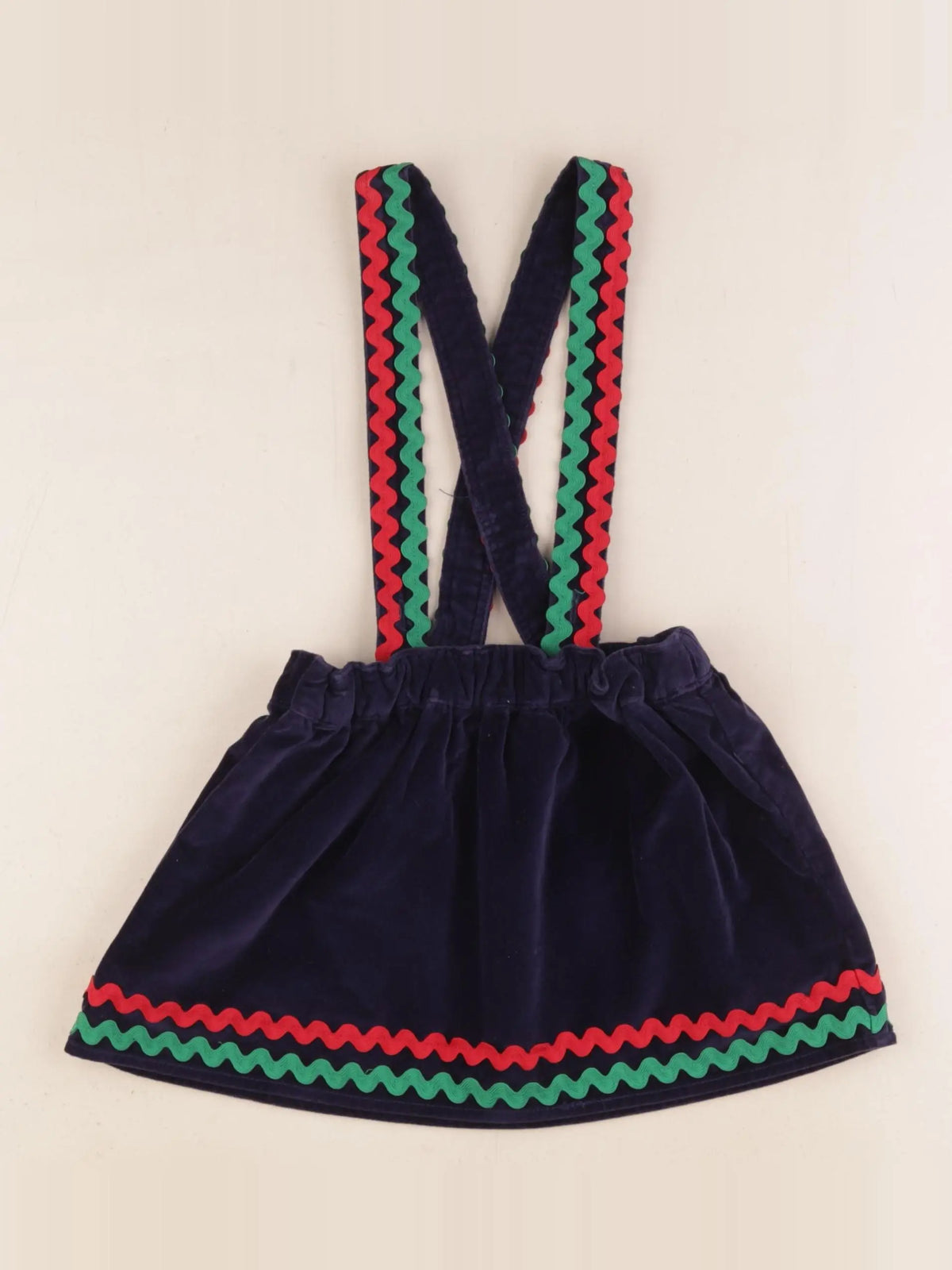 Monoprix x La Veste - jupe bleu - 3/4 ans