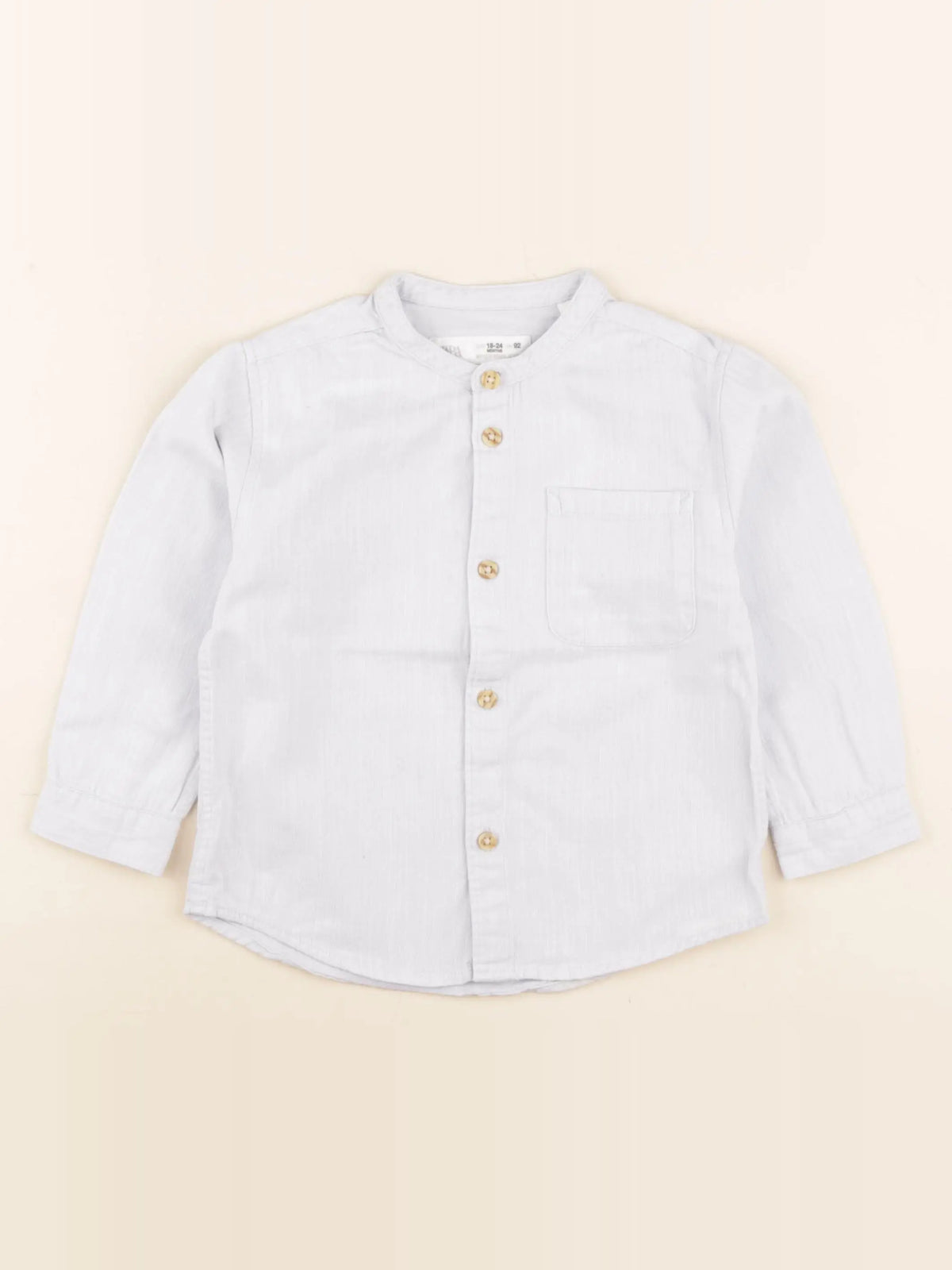 Zara - chemise bleu - 18/24 mois