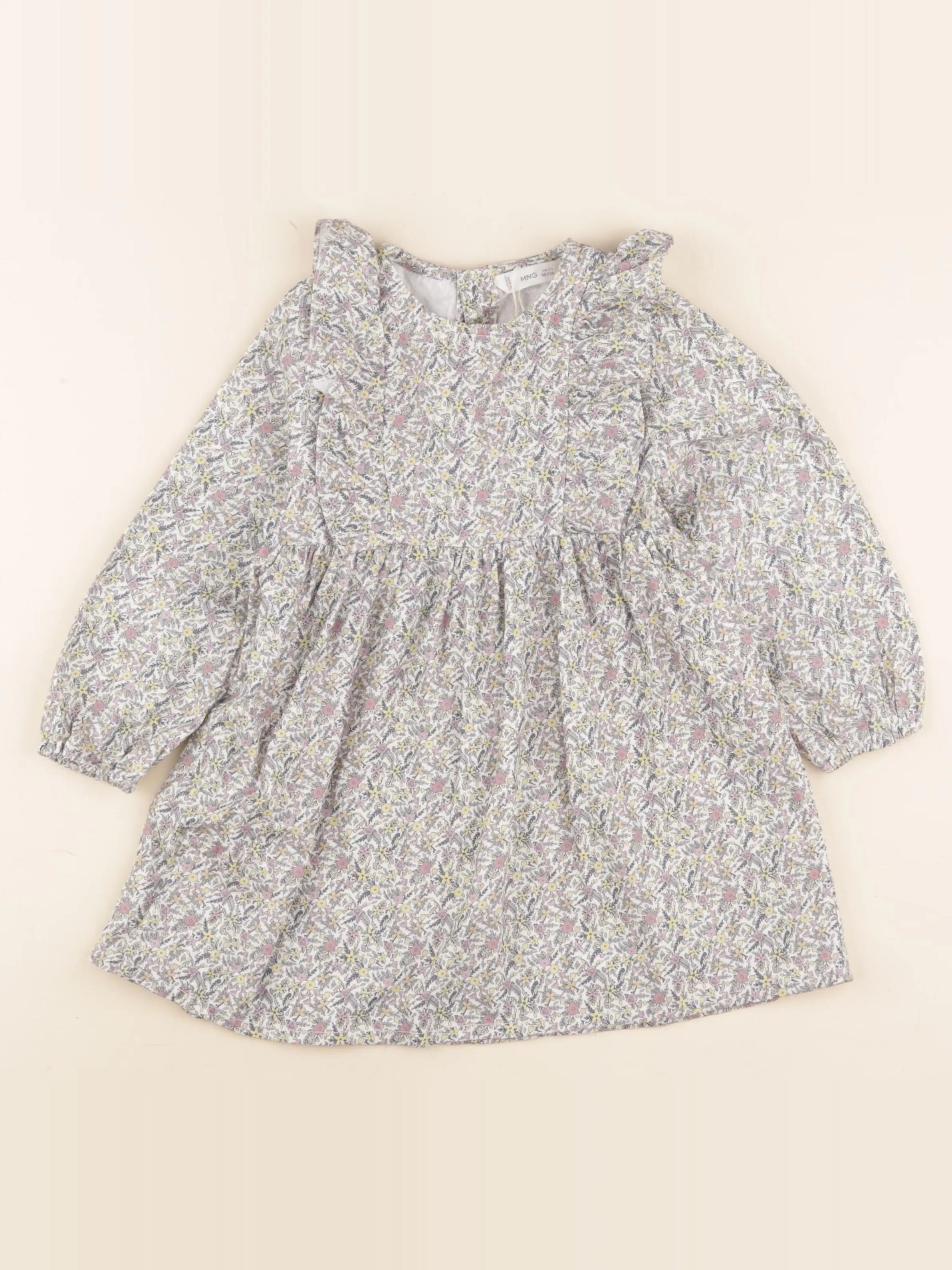 Mango - robe multicolore - 2/3 ans