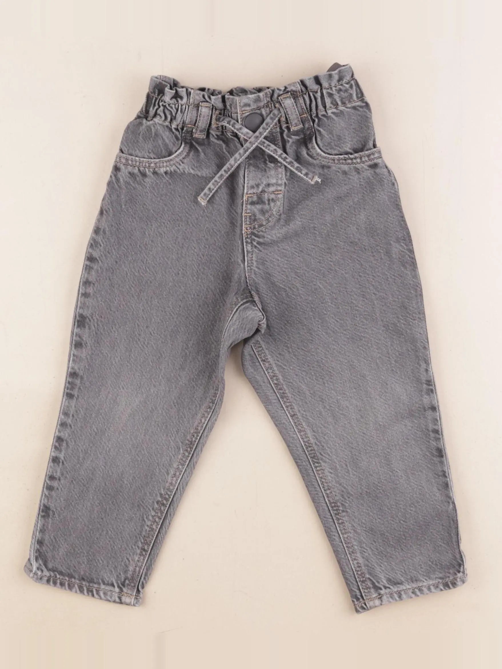 H&M - jean gris - 18/24 mois