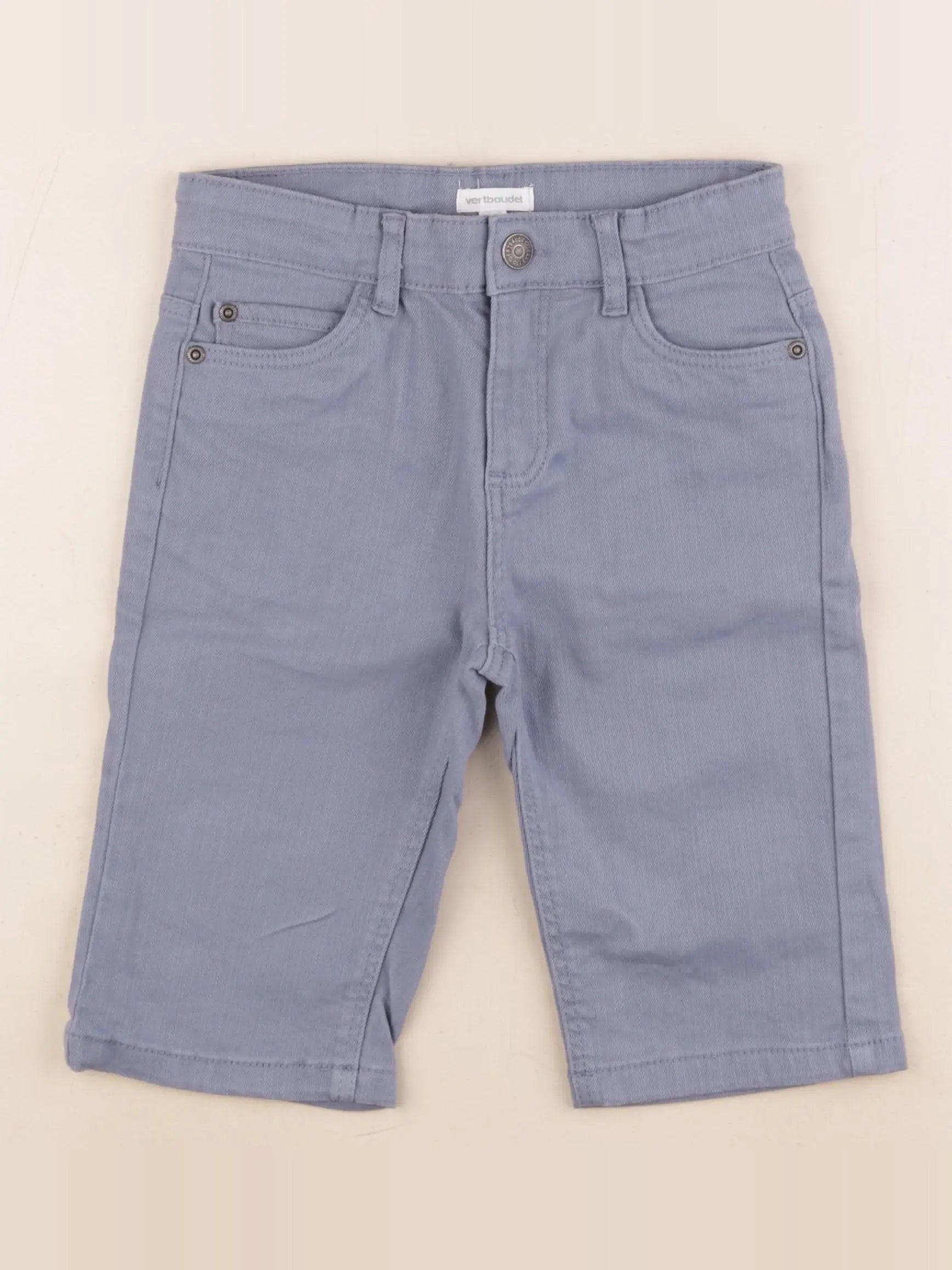 Vertbaudet - short bleu - 8 ans