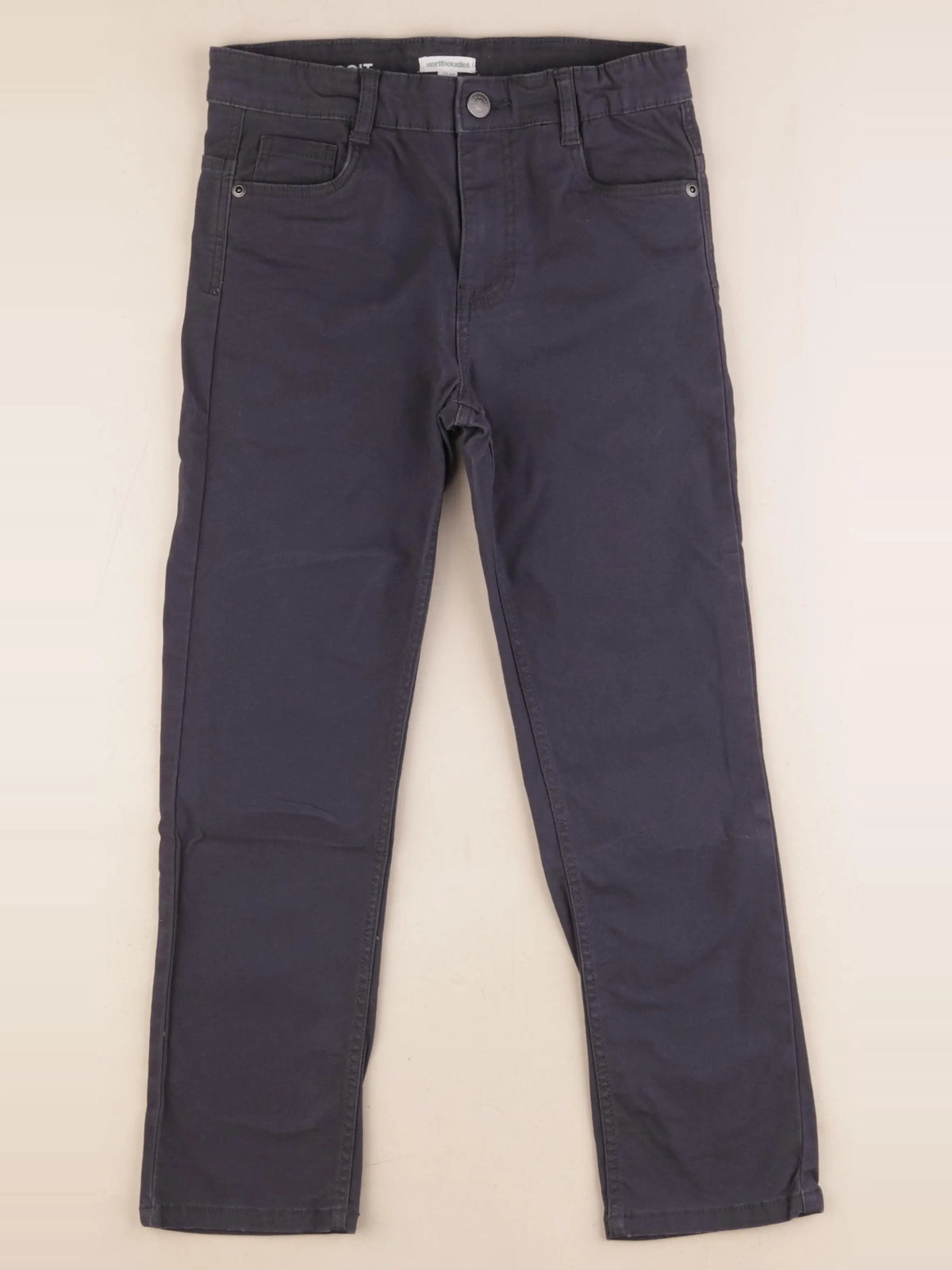 Vertbaudet - jean gris - 8 ans